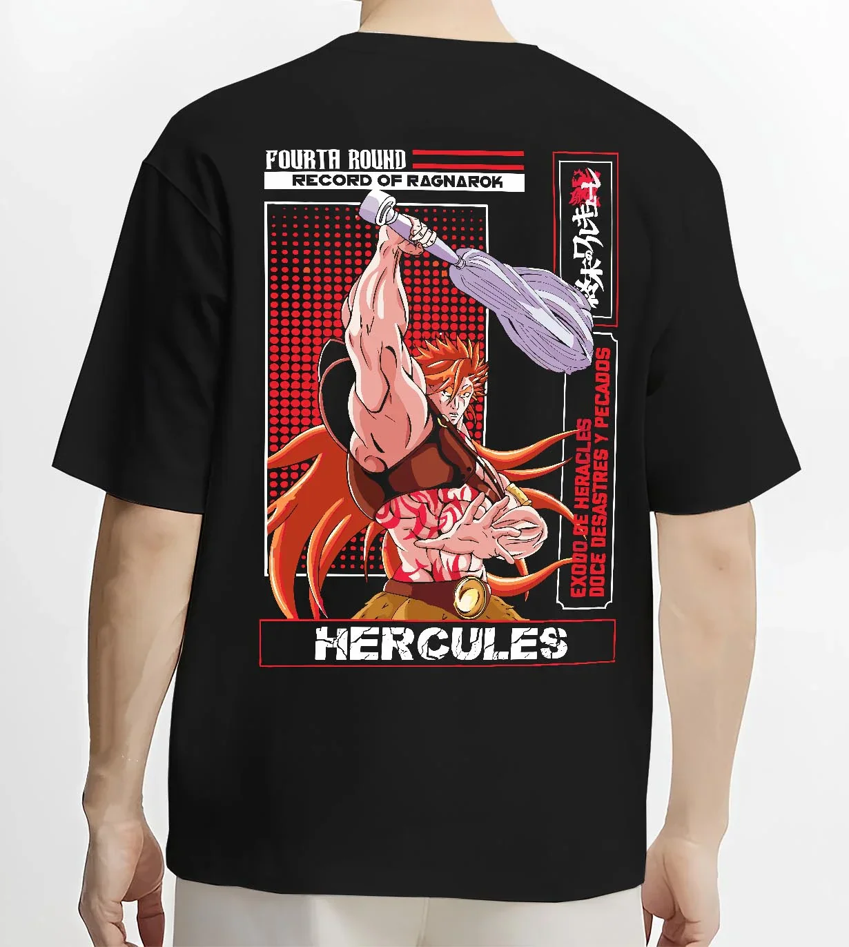 Record of Ragnarok Hoodie Hercules Strong Hero Jumper - Image 4