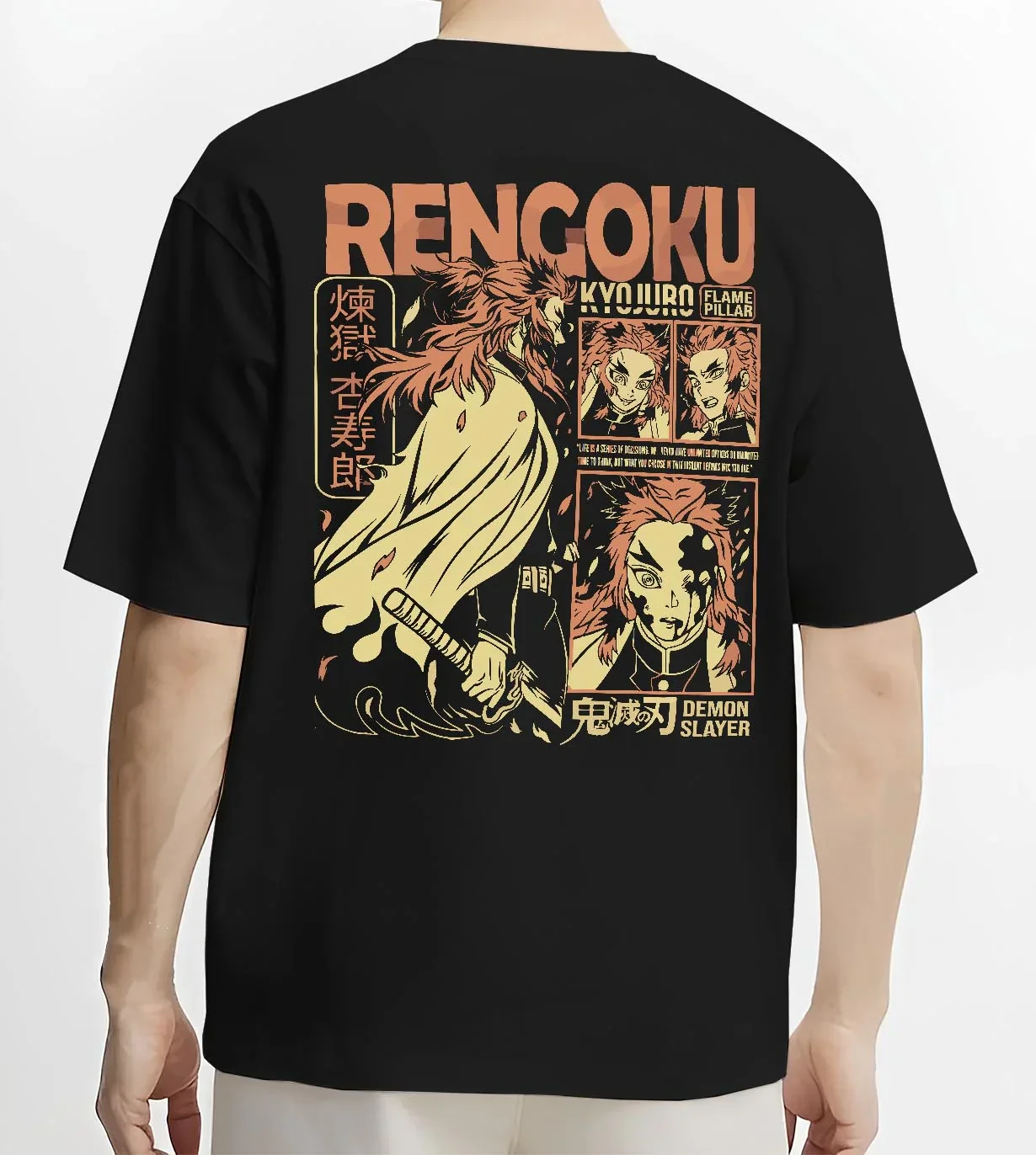 Rengoku Demon Slayer Hoodie Flame Hashira - Image 4