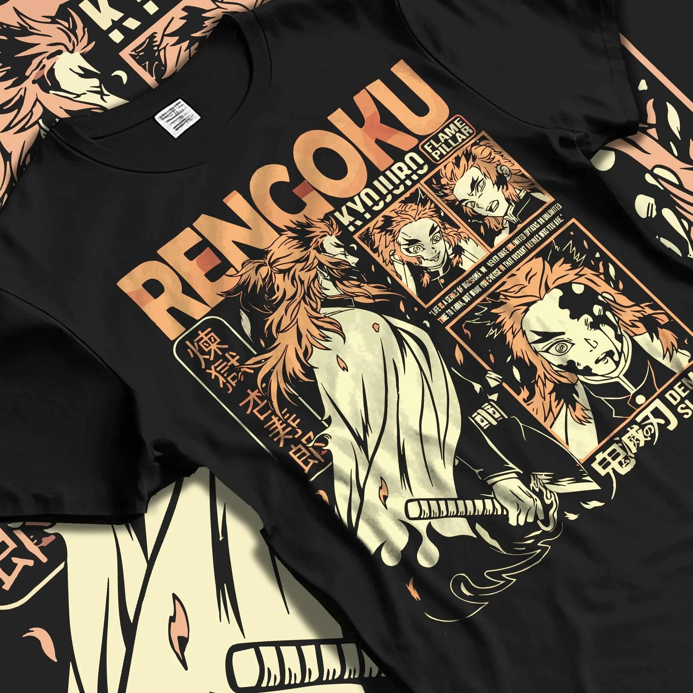 Rengoku Demon Slayer Hoodie Flame Hashira - Image 5