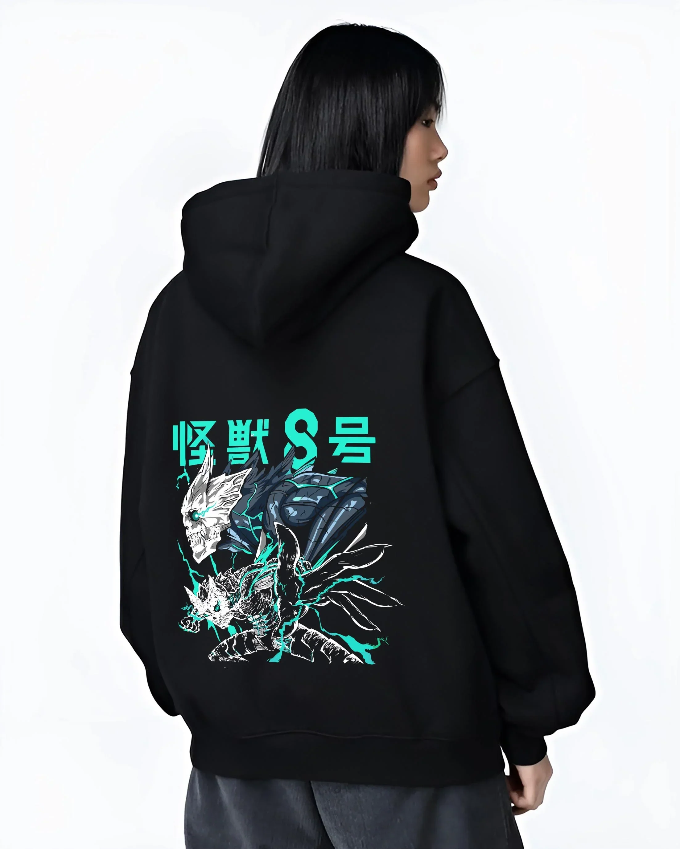 Reno Ichikawa Hoodie Kaiju No. 8 Transformation - Image 3