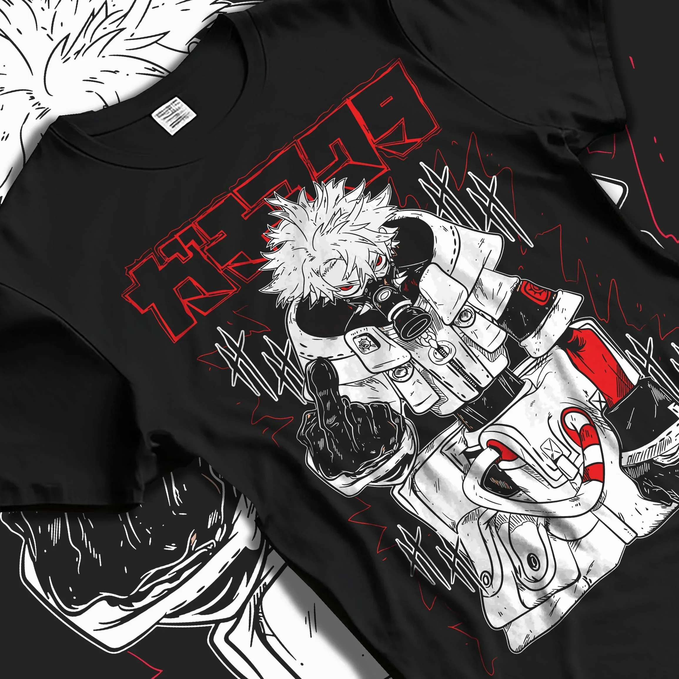 Rudo Hoodie Gachiakuta Manga Fighter Dark Battle Streetwear - Image 5