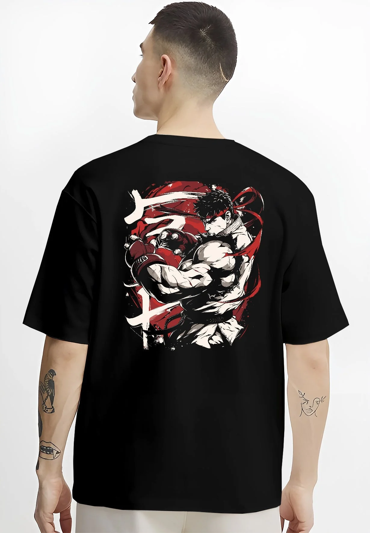Ryu Shoryuken Street Fighter Arcade Videgame Hoodie - Image 4