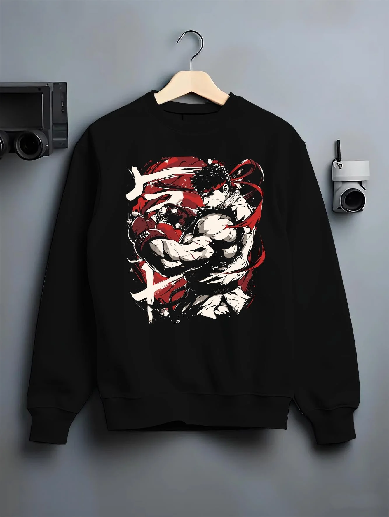 Ryu Shoryuken Street Fighter Arcade Videgame Hoodie - Image 6