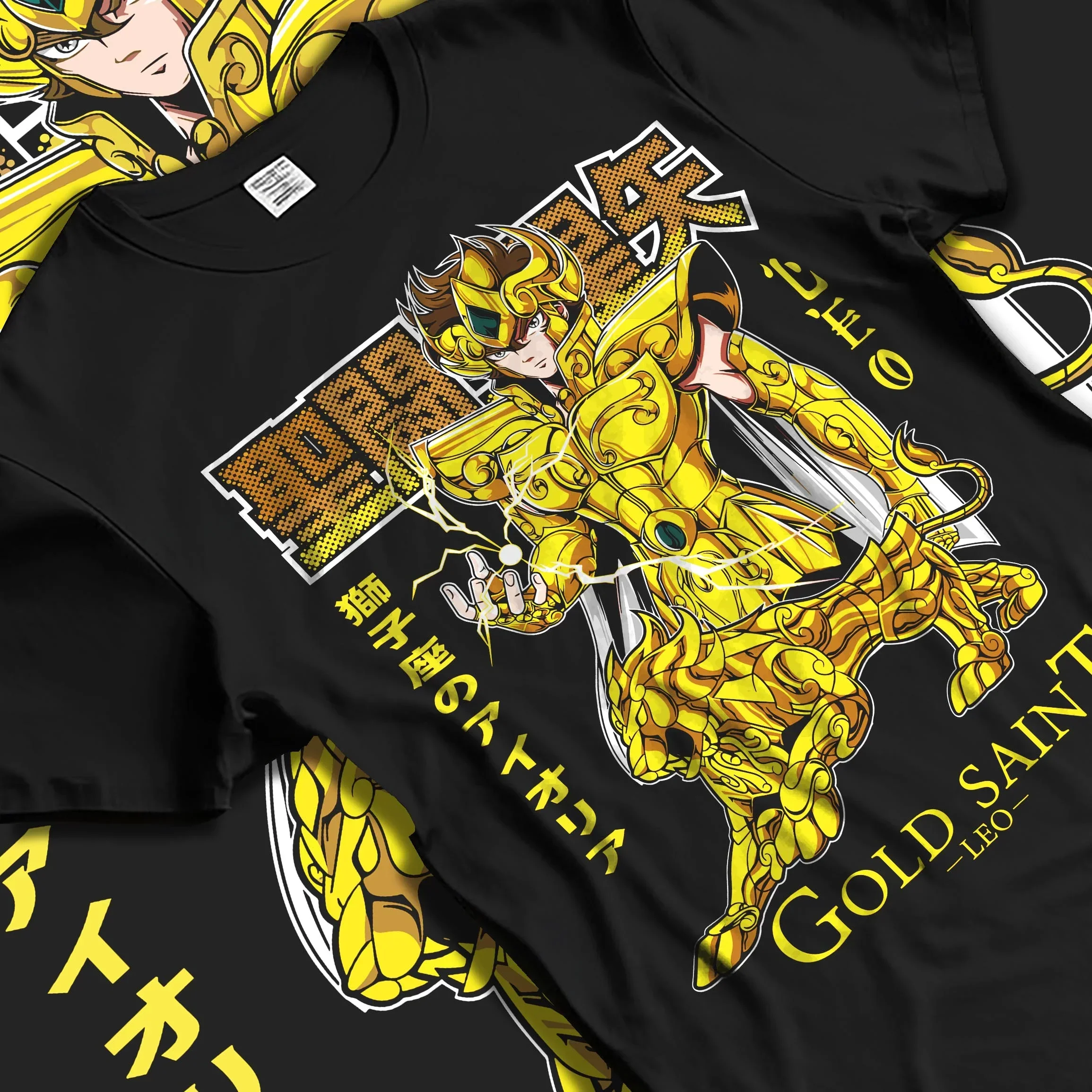 Saint Seiya Aiolia Hoodie Gold Saint Leo Armor Jumper - Image 5