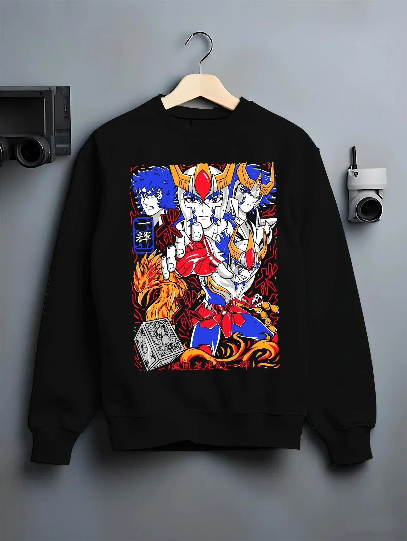 Saint Seiya Hoodie Ikki Phoenix Bronze Saint Jumper - Image 6