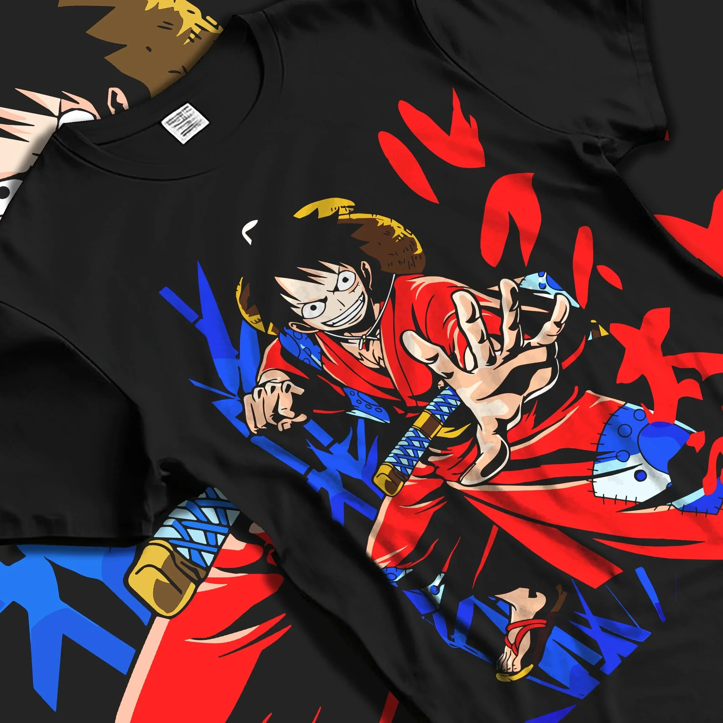 Monkey D Luffy Hoodie One Piece Samurai Warrior - Image 5