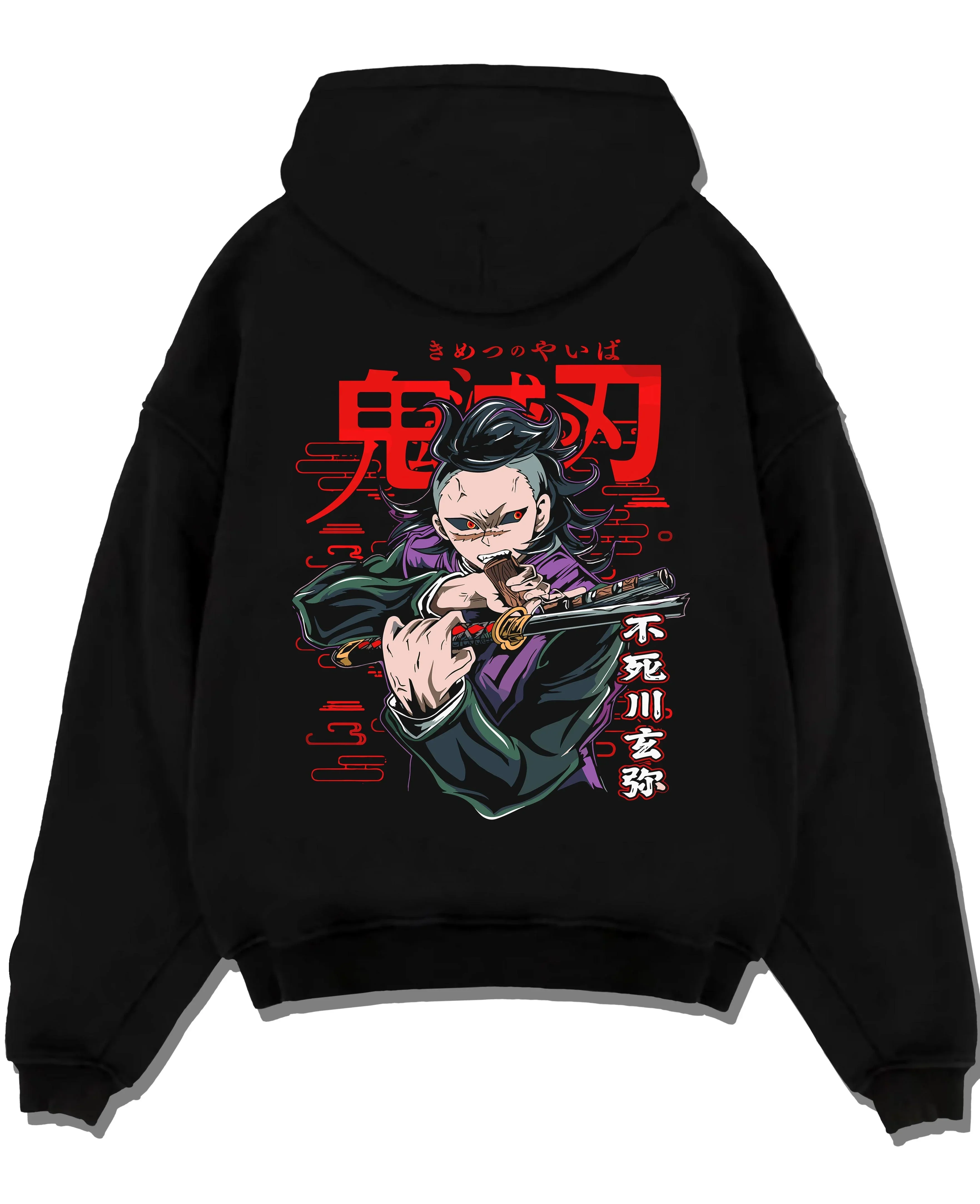 Sanemi Shinazugawa Demon Slayer Hoodie Fury Mode