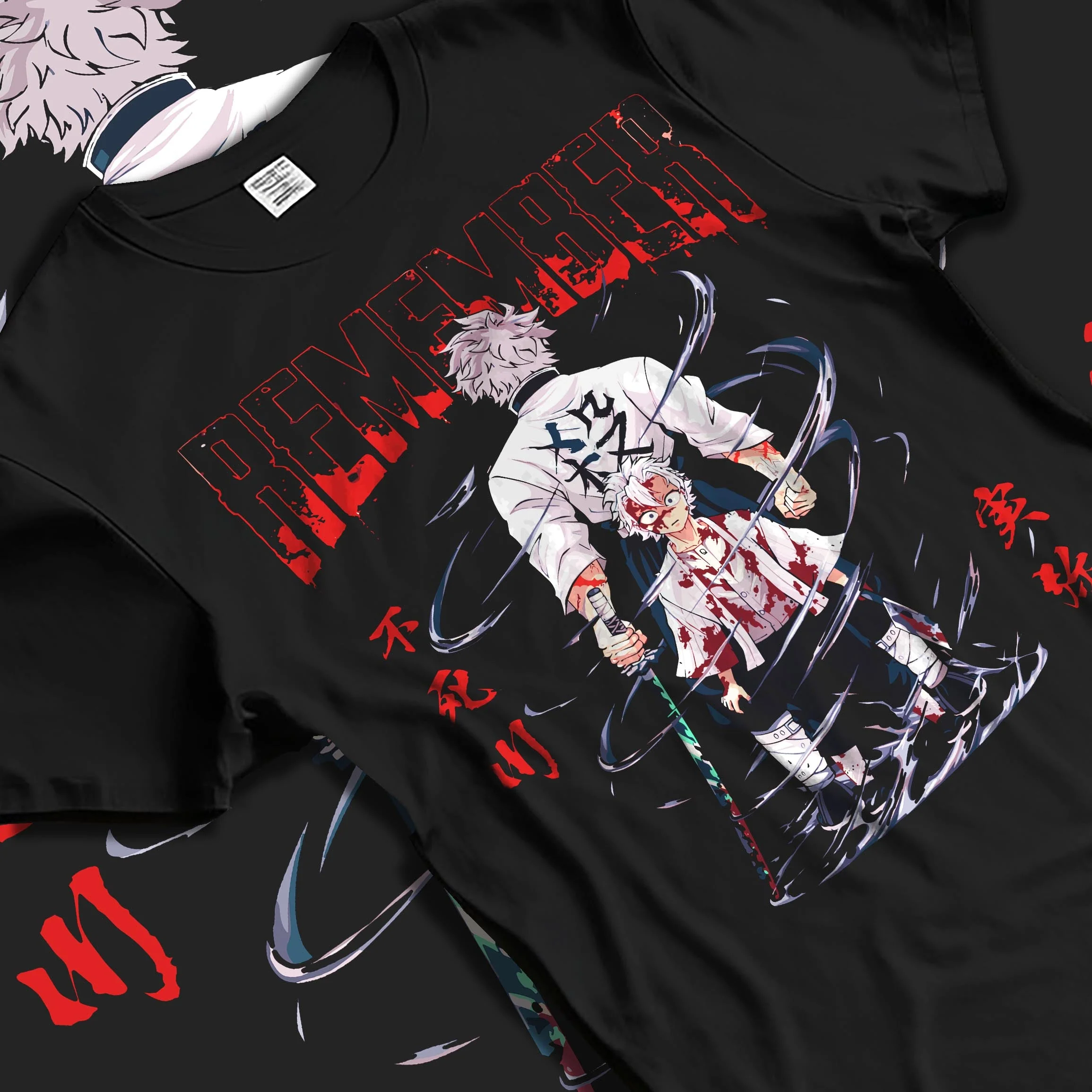 Sanemi Shinazugawa Demon Slayer Wind Breathing Hoodie - Image 5