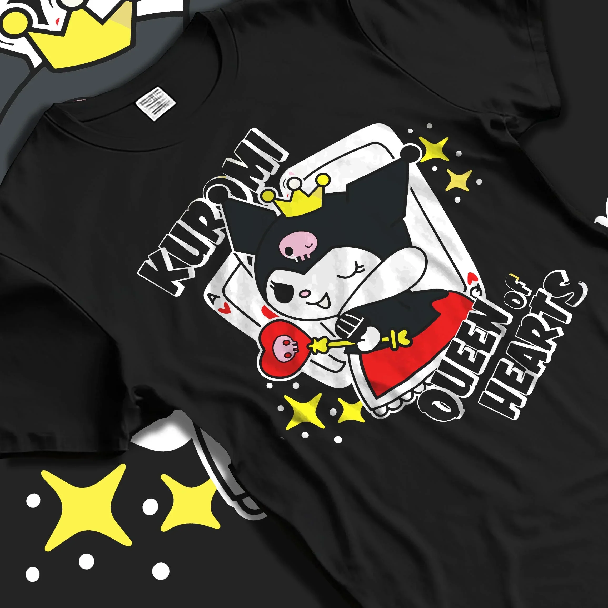 Sanrio Kuromi Hoodie Queen of Hearts Cute Jumper - Image 5
