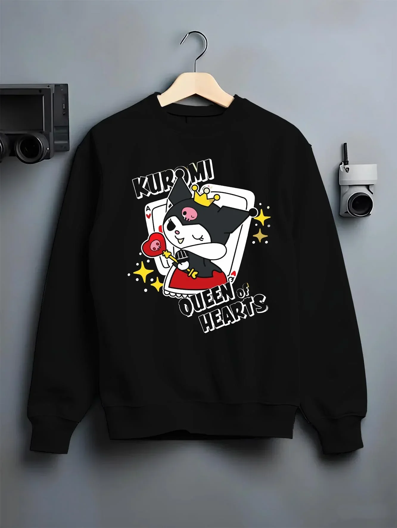Sanrio Kuromi Hoodie Queen of Hearts Cute Jumper - Image 6