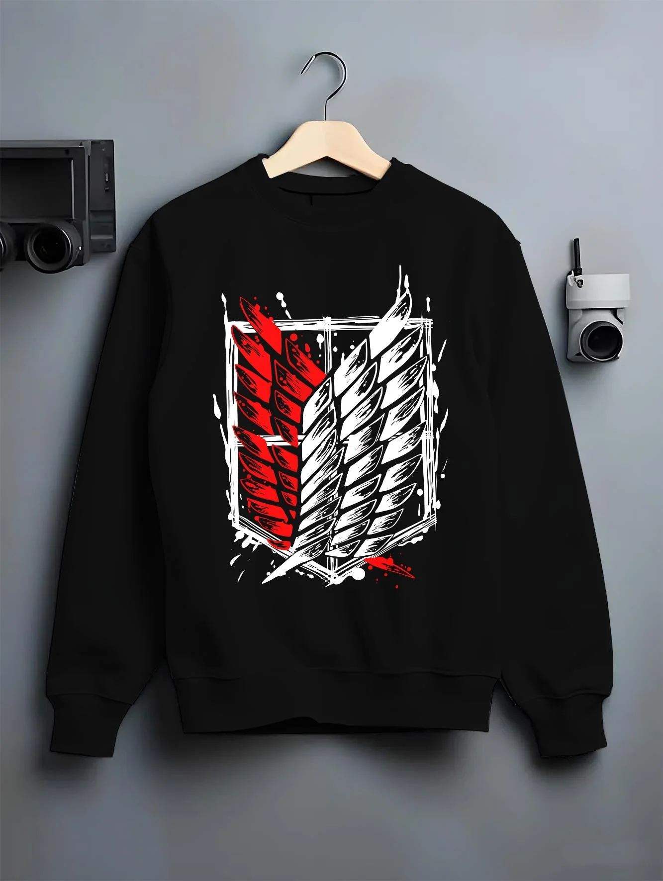 Survey Corps Wings Insignia Attack on Titan Hoodie - Image 6