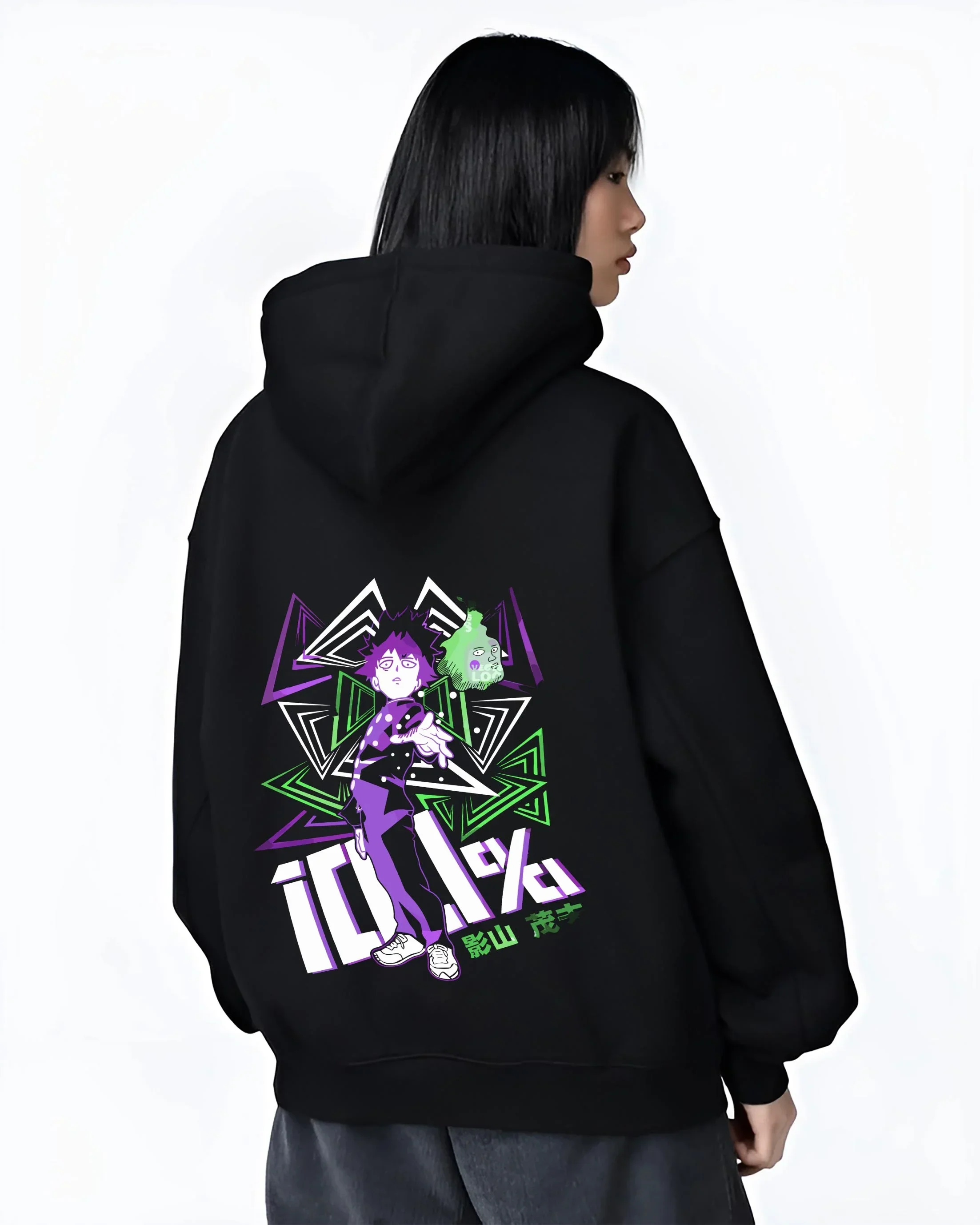 Shigeo Kageyama Hoodie Mob Psycho 100 Aura - Image 3
