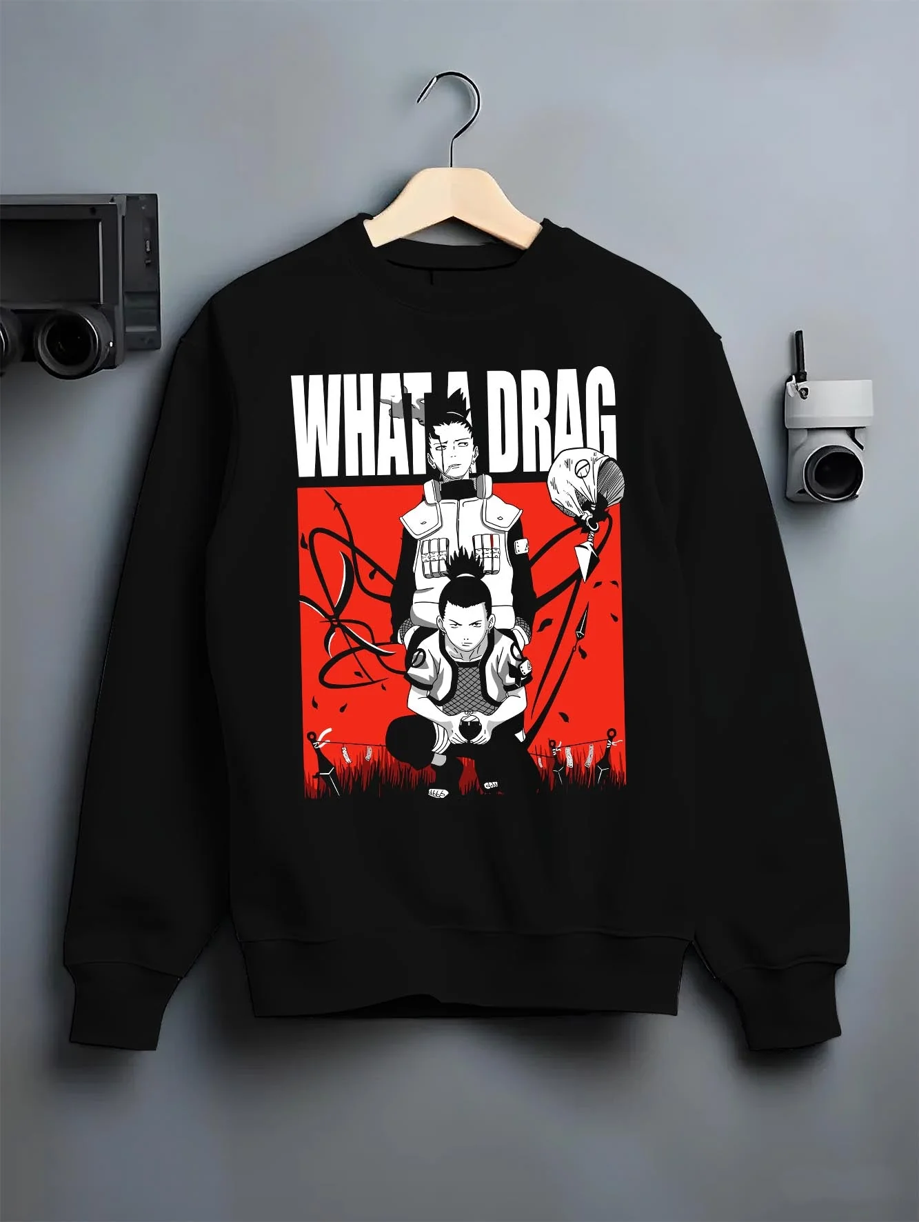 Shikamaru Nara "What a Drag" Naruto Shippuden Hoodie - Image 6