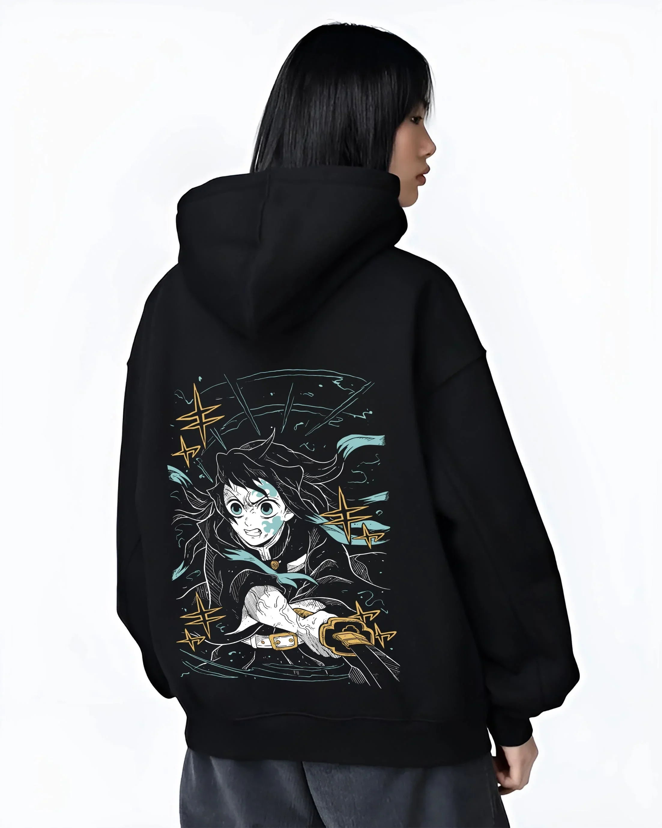 Shinobu Kocho Hoodie Demon Slayer Butterfly Grace - Image 3
