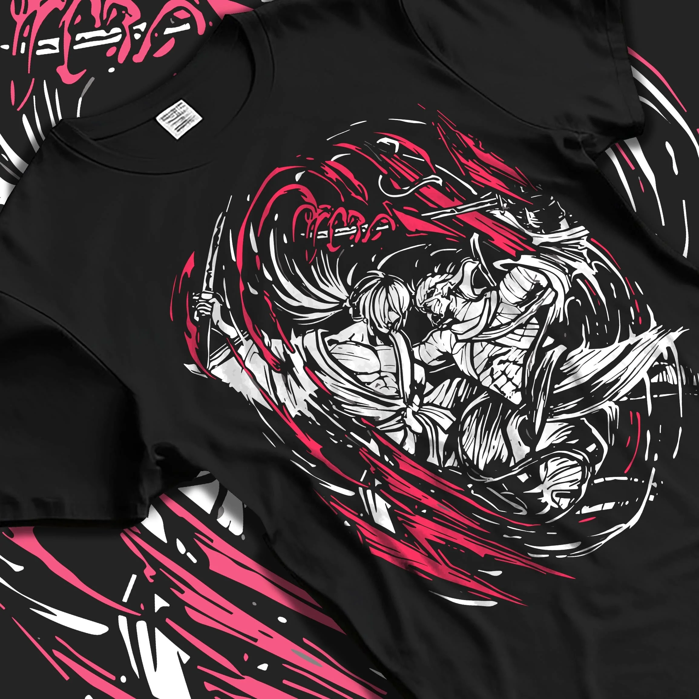 Shishio Makoto Rurouni Kenshin Retro Battle Hoodie - Image 5