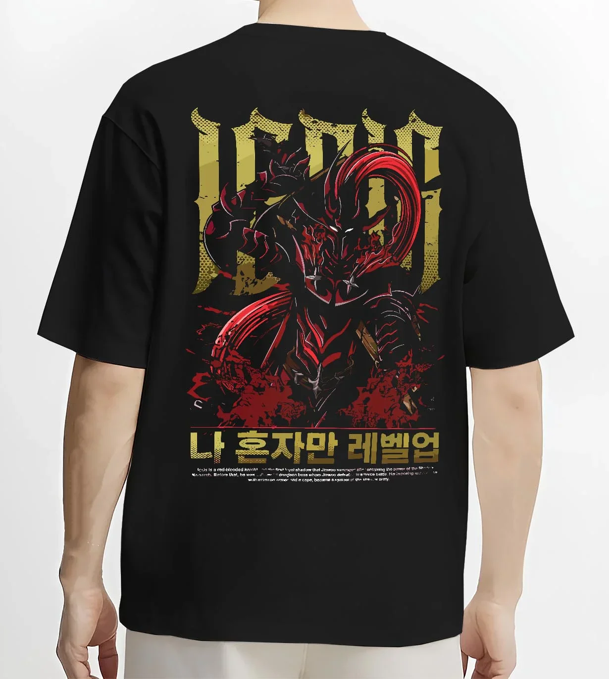 Solo Leveling Hoodie Igris Commander Dark Jumper - Image 4