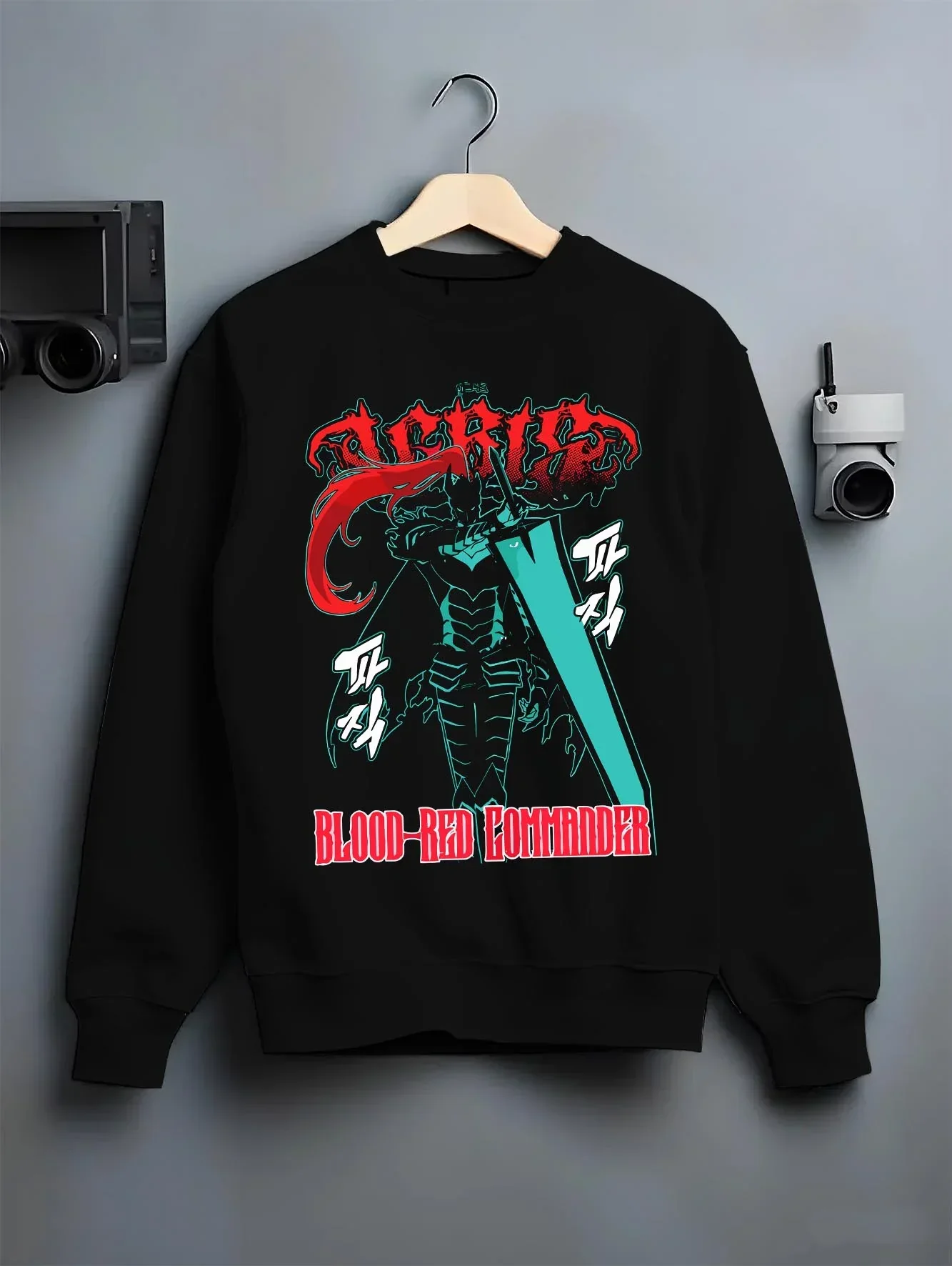 Solo Leveling Hoodie Igris Blood Red Jumper - Image 6