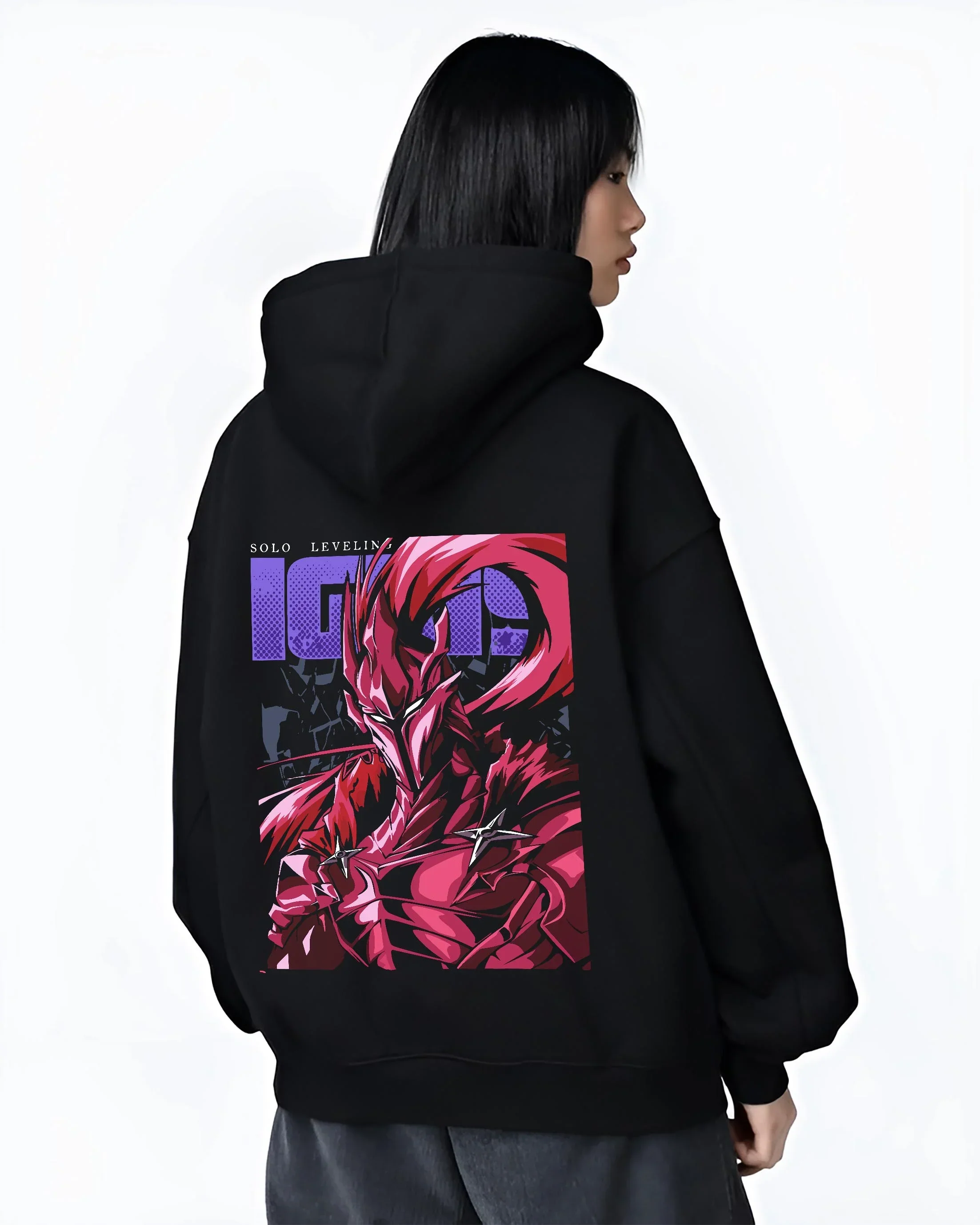 Solo Leveling Hoodie Igris Knight Form Jumper - Image 3