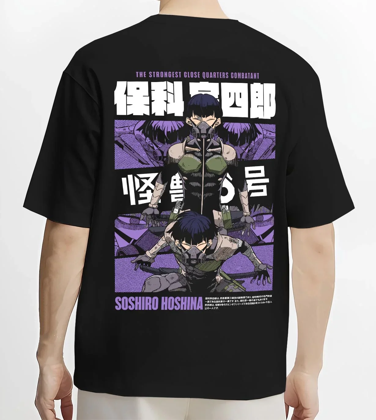 Soshiro Hoshina Hoodie Kaiju No. 8 Defense Force Captain - Image 4