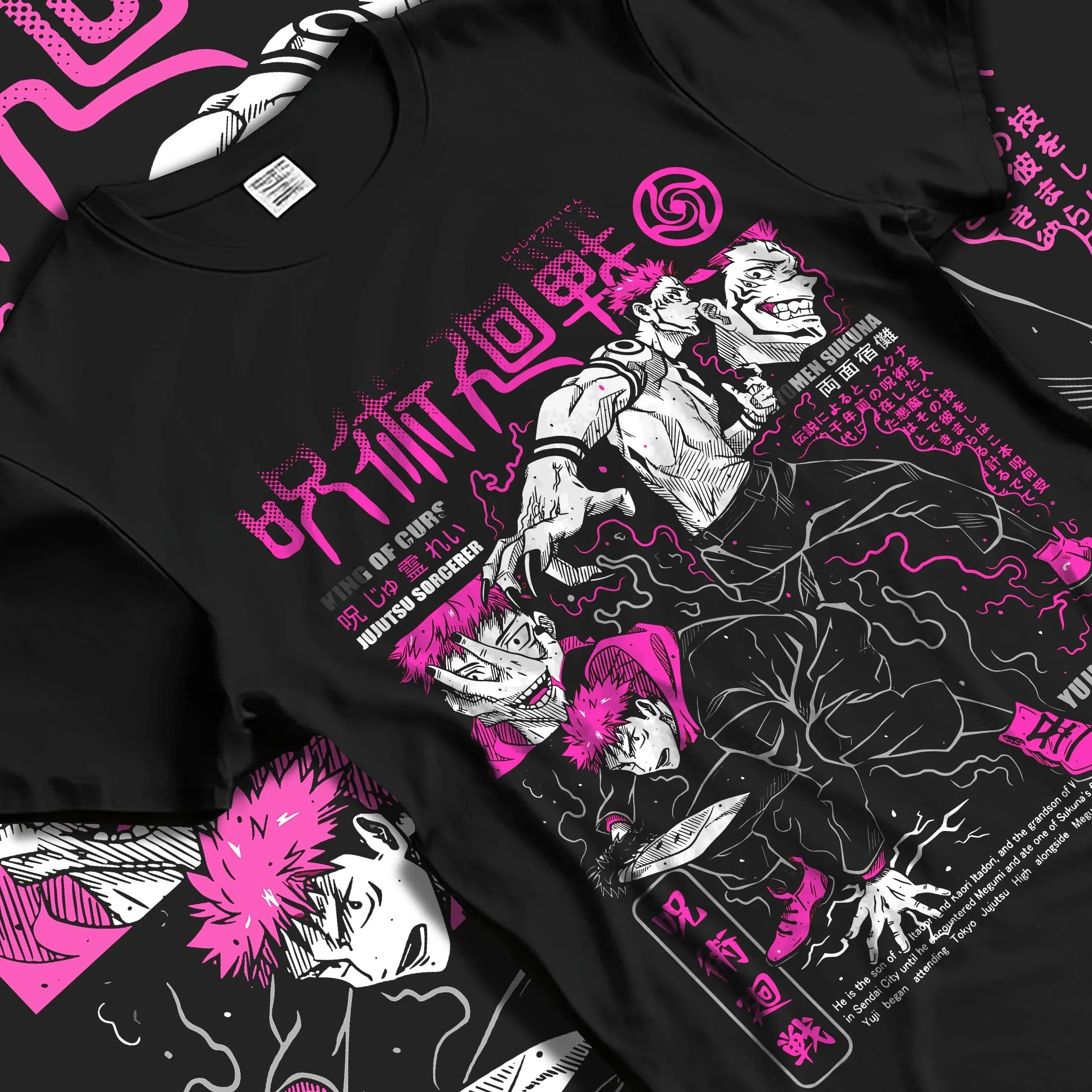 Sukuna vs Yuji Hoodie Jujutsu Kaisen Epic Fight - Image 5