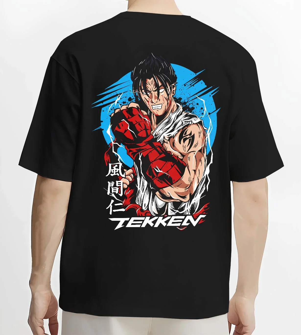 Tekken Hoodie Jin Kazama Iron Fist Champion Jumper - Image 4