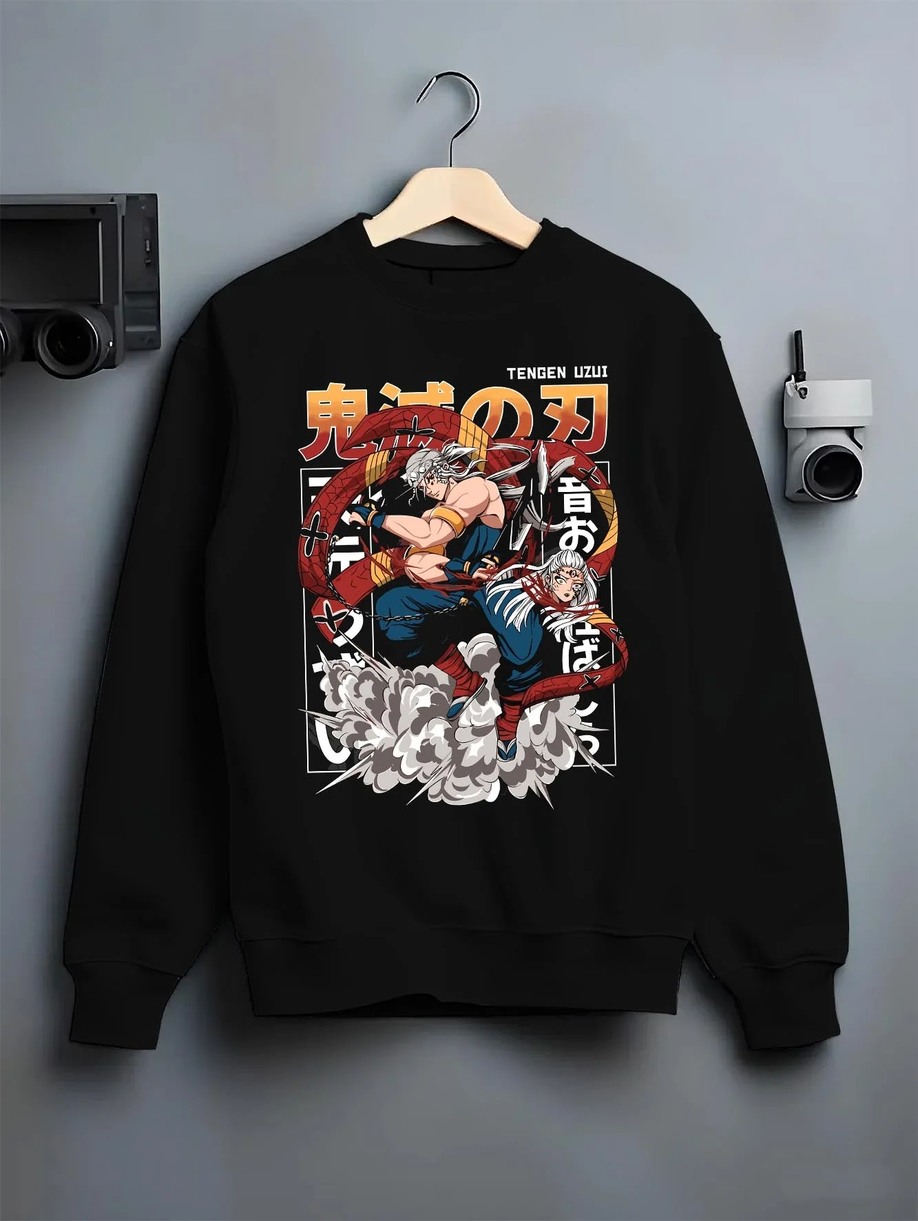 Tengen Uzui vs Gyutaro Sound Hashira Demon Slayer Hoodie - Image 6