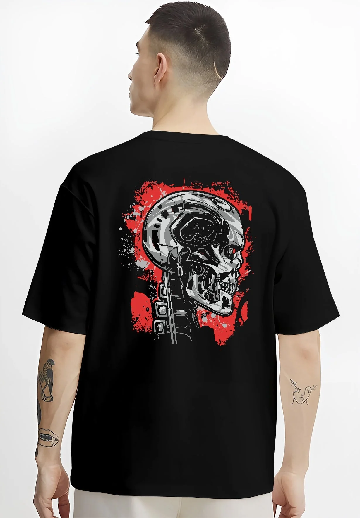T-800 Skynet The Terminator Streetwear Hoodie - Image 4