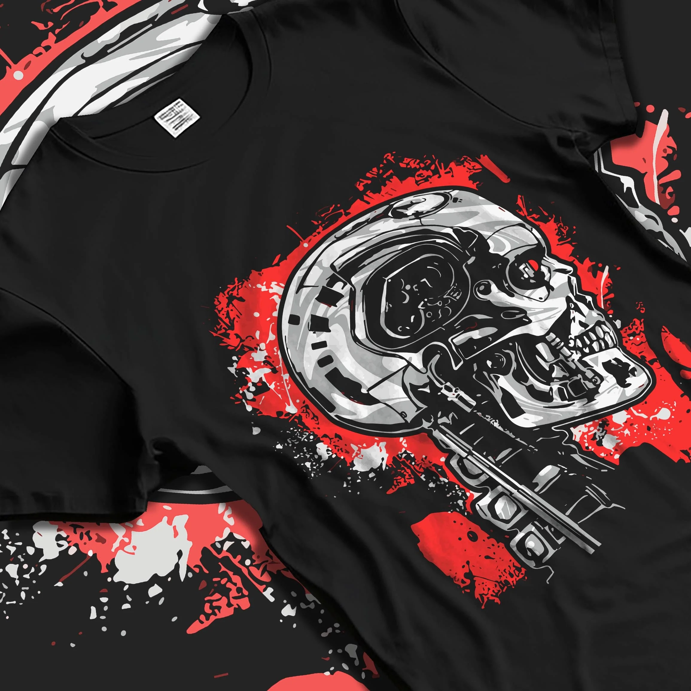 T-800 Skynet The Terminator Streetwear Hoodie - Image 5