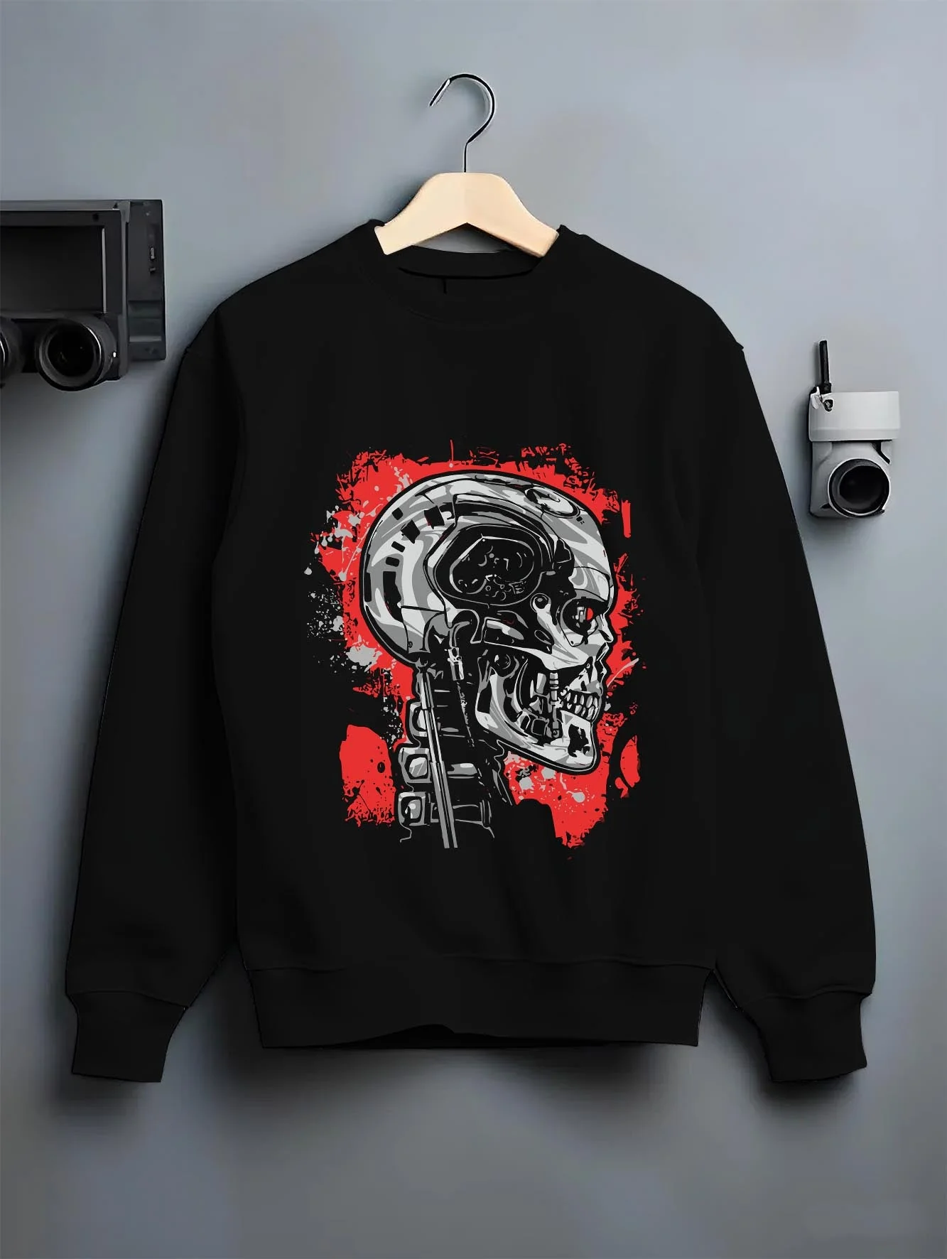 T-800 Skynet The Terminator Streetwear Hoodie - Image 6