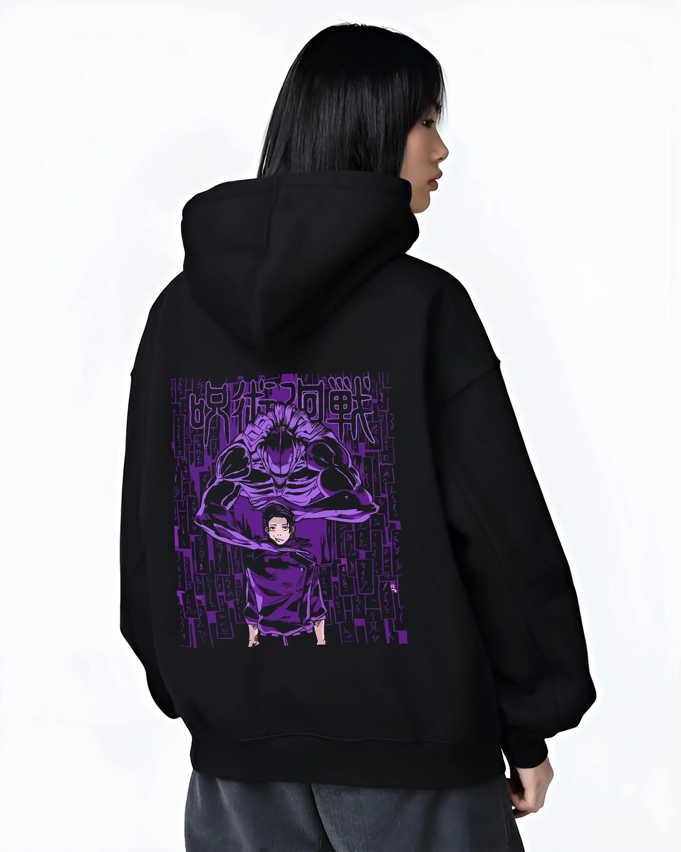 Toge Jujutsu Kaisen Hoodie Cursed Speech Forbidden Words - Image 3