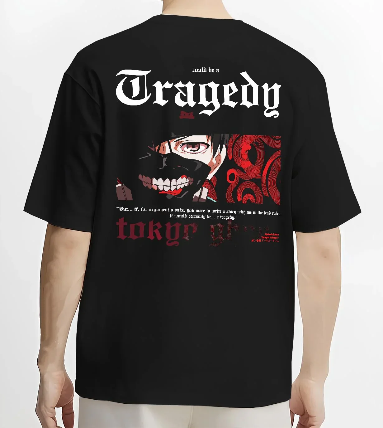 Tokyo Ghoul Ken Kaneki Hoodie Centipede Form Jumper - Image 4