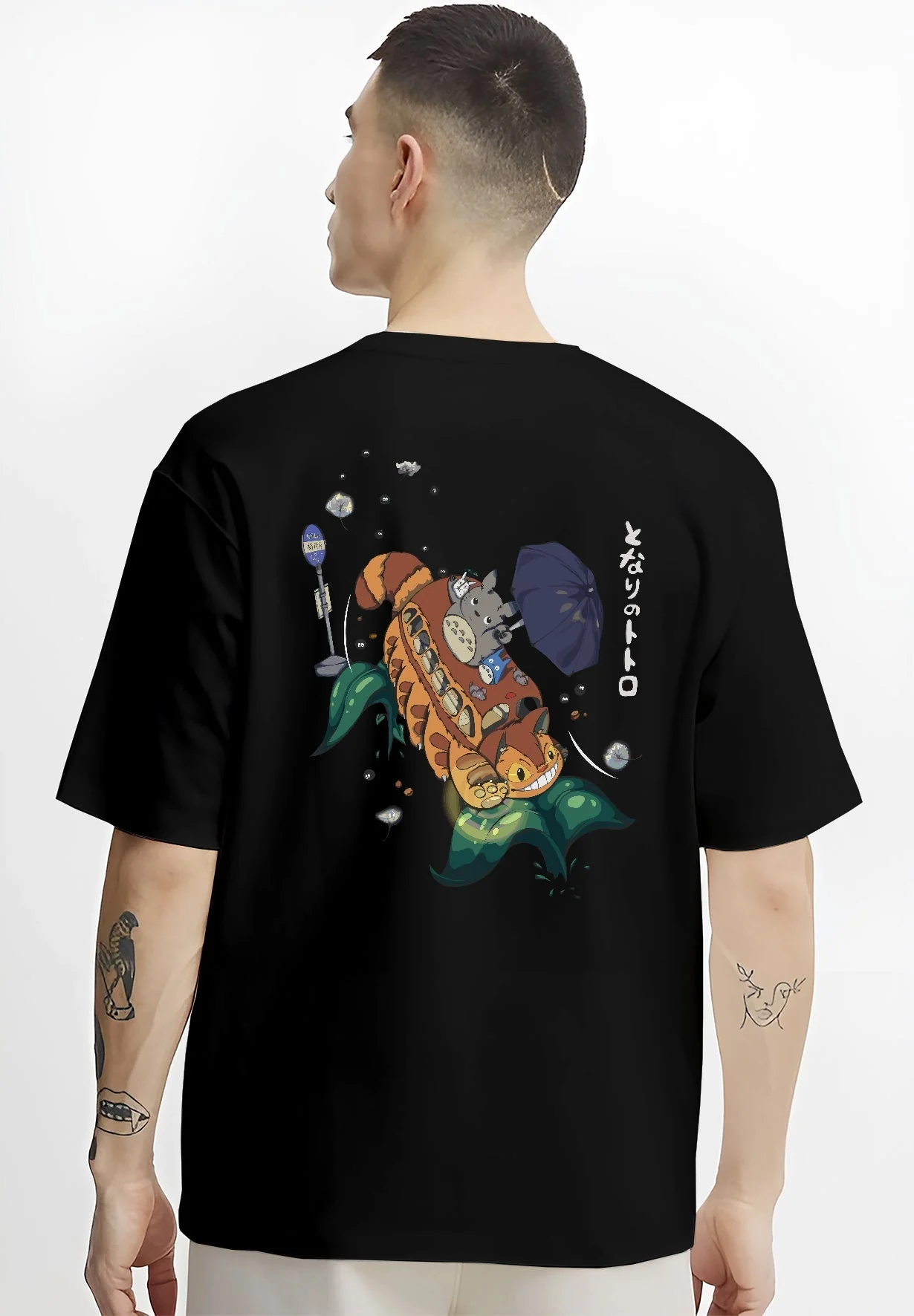 Totoro Catbus My Neighbour Totoro Streetwear Hoodie - Image 4