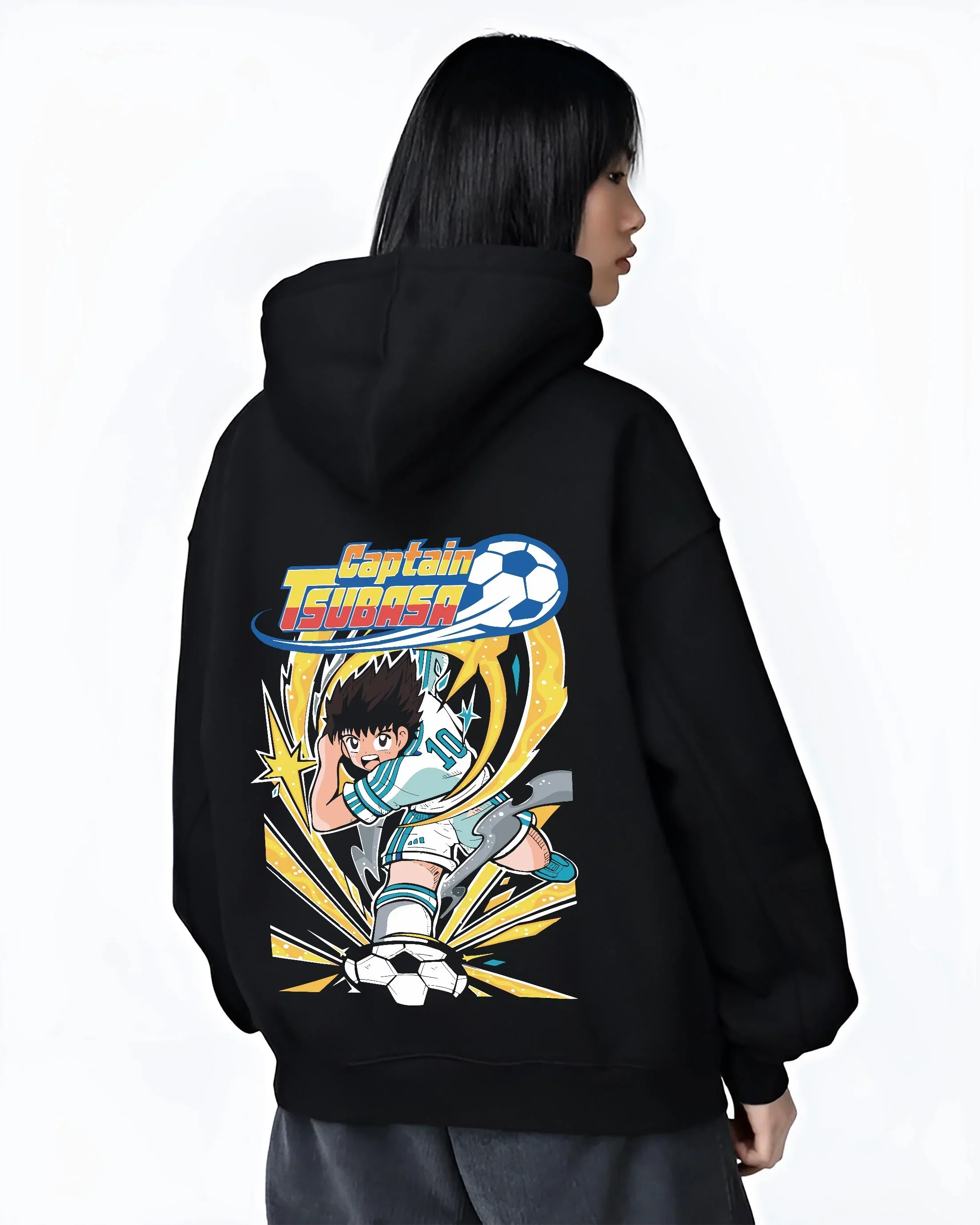 Tsubasa Hoodie Captain Tsubasa Soccer Kick Classic - Image 3