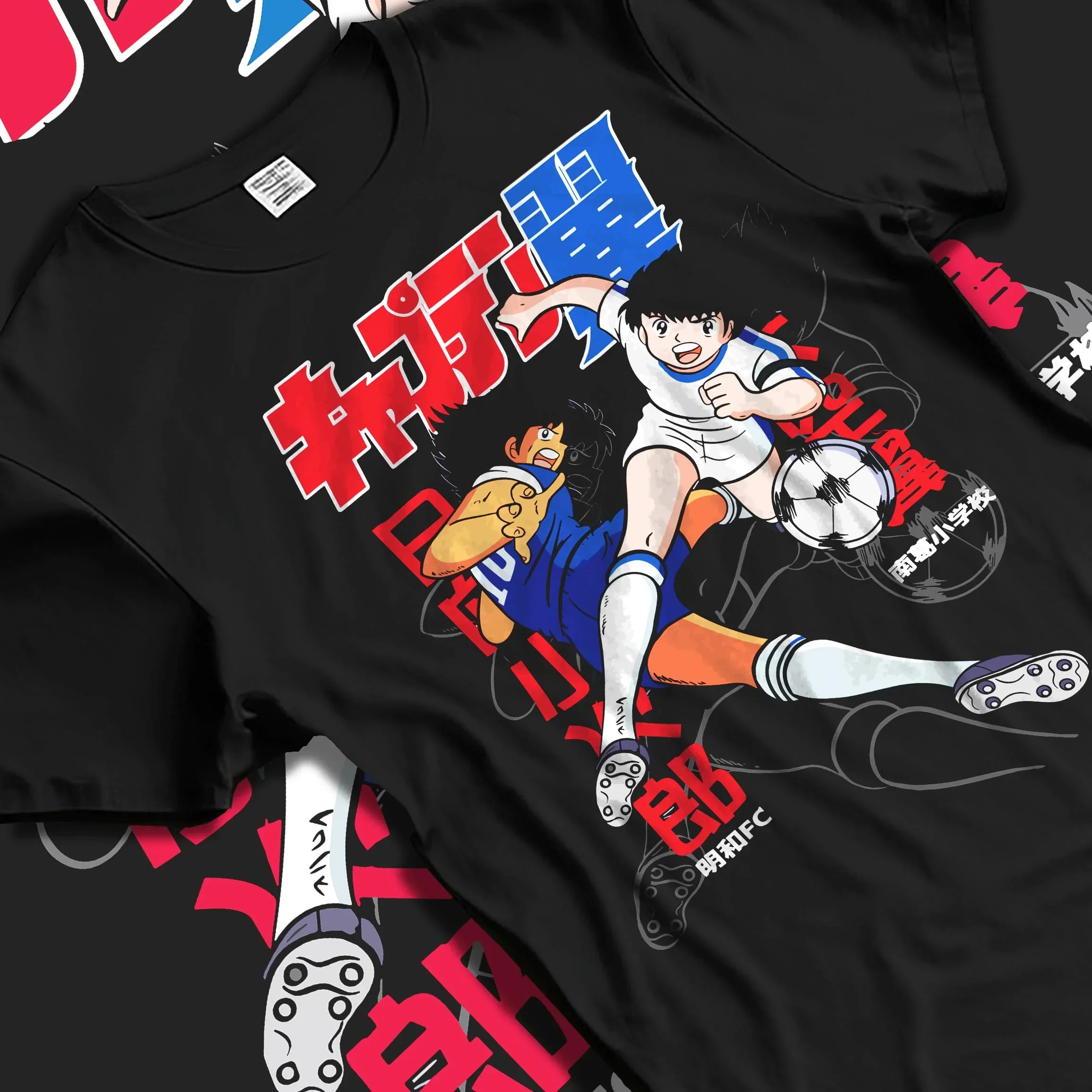 Tsubasa Captain Tsubasa Hoodie Soccer Duo Team Play - Image 5