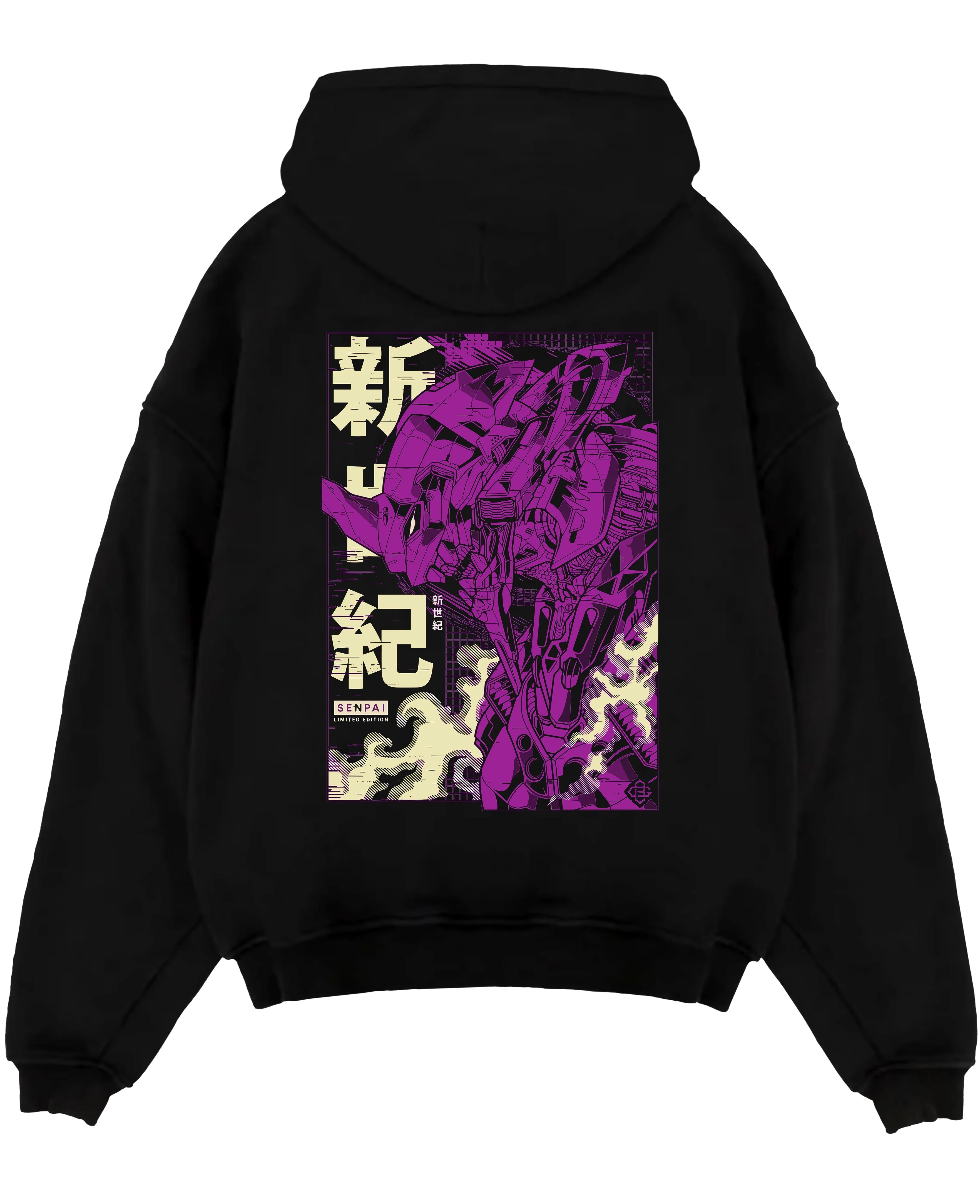 Evangelion Unit-01 Mech Neon Genesis Evangelion Hoodie