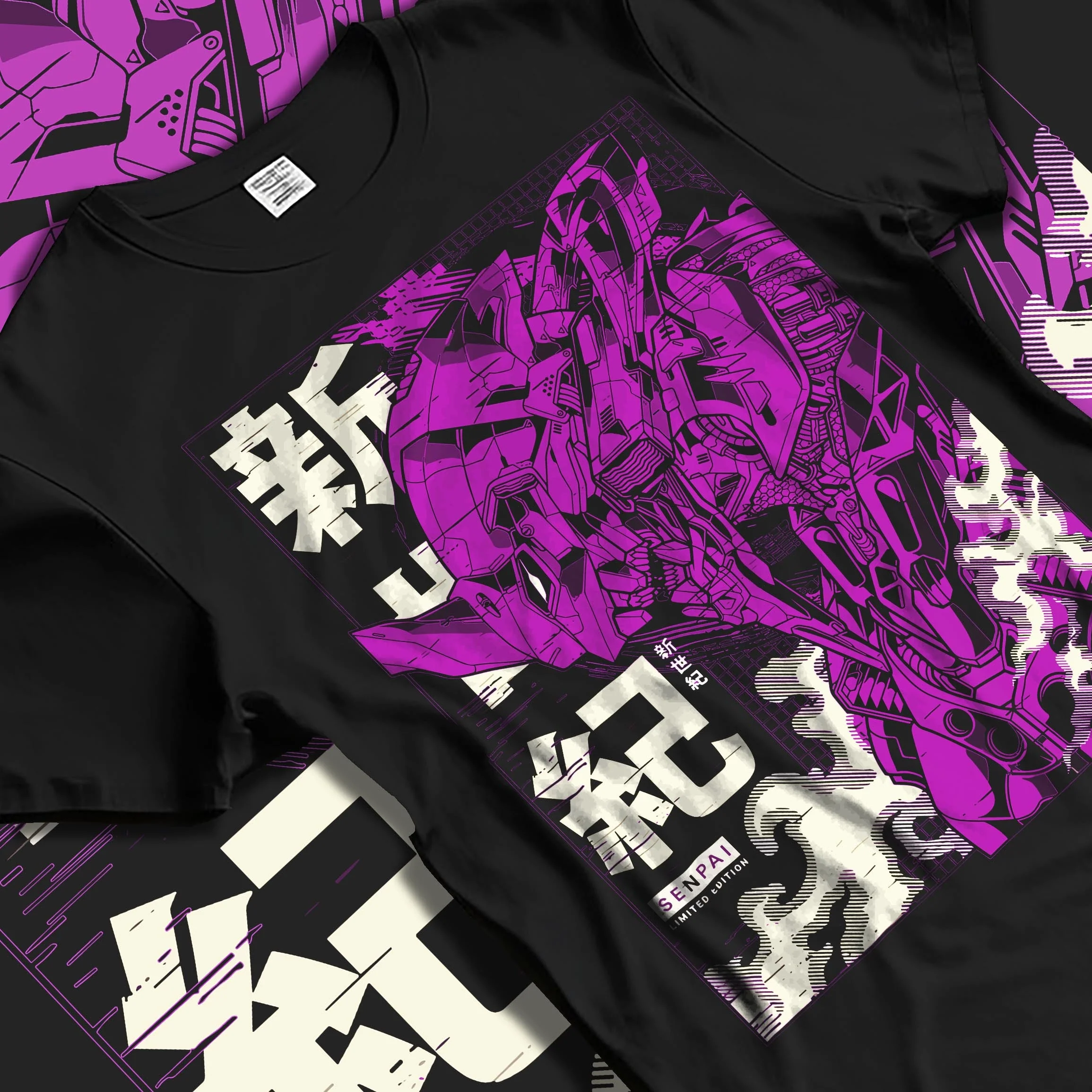 Evangelion Unit-01 Mech Neon Genesis Evangelion Hoodie - Image 5
