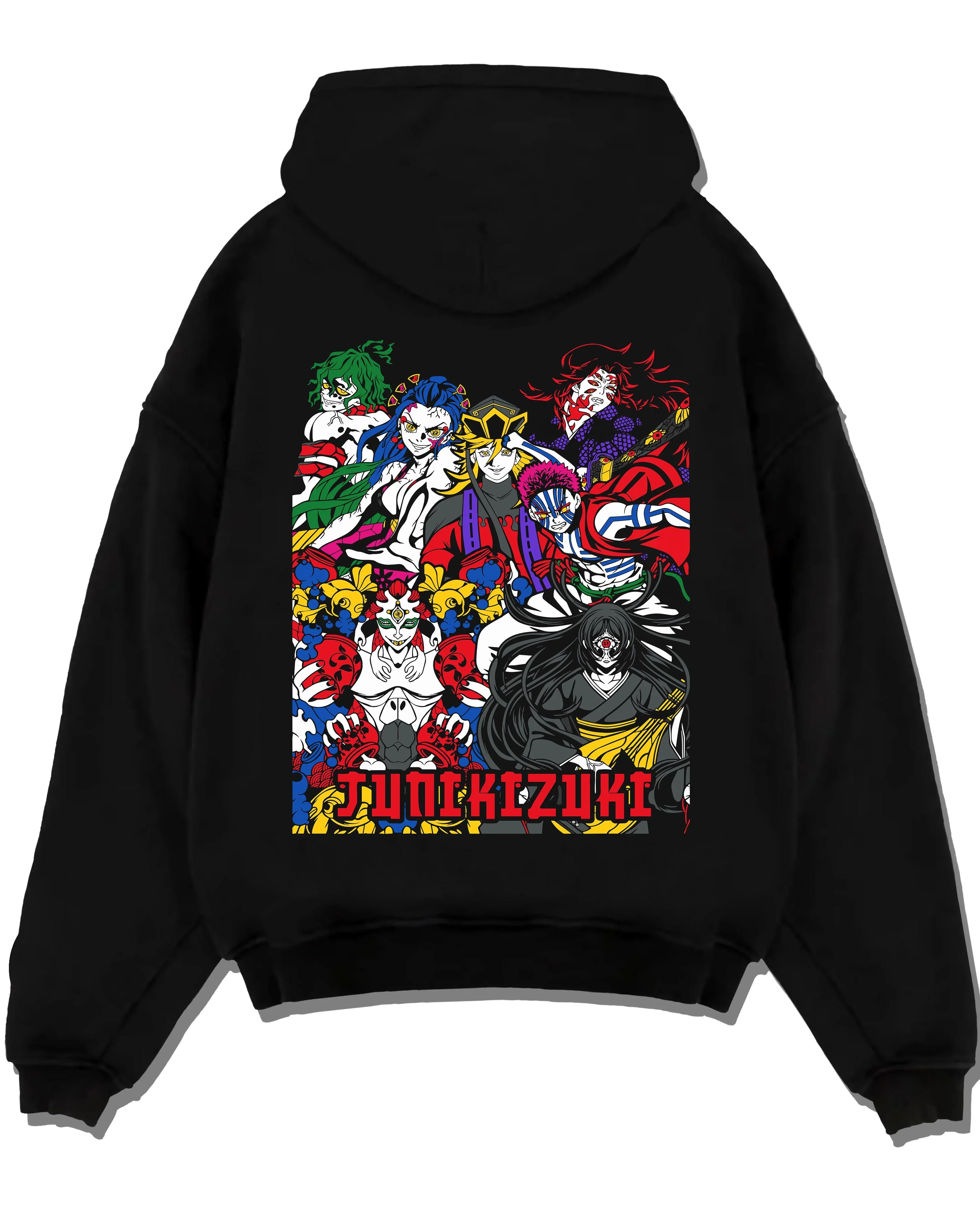 Upper Moons Kimetsu no Yaiba Hoodie Twelve Kizuki Elite