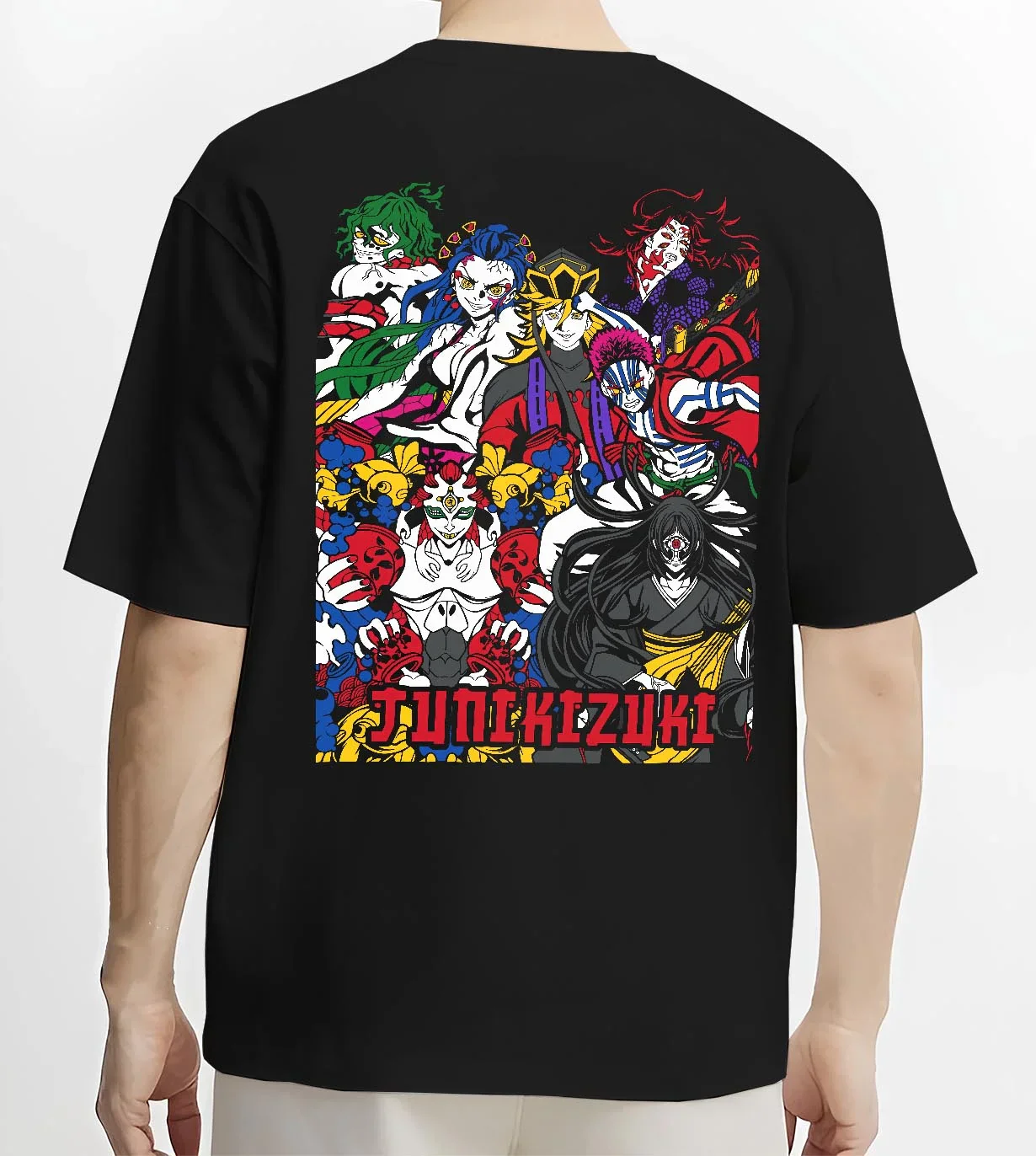 Upper Moons Kimetsu no Yaiba Hoodie Twelve Kizuki Elite - Image 4