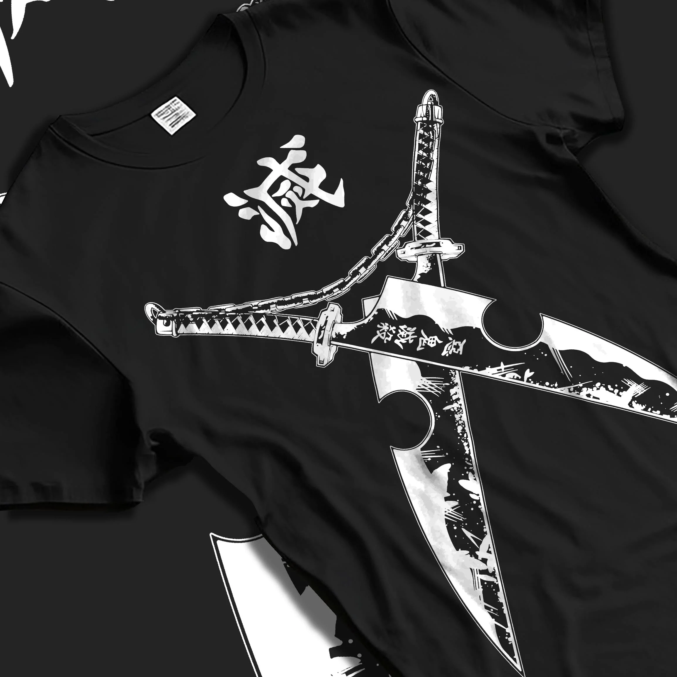 Tengen Uzui Demon Slayer Twin Blades Streetwear Hoodie - Image 5