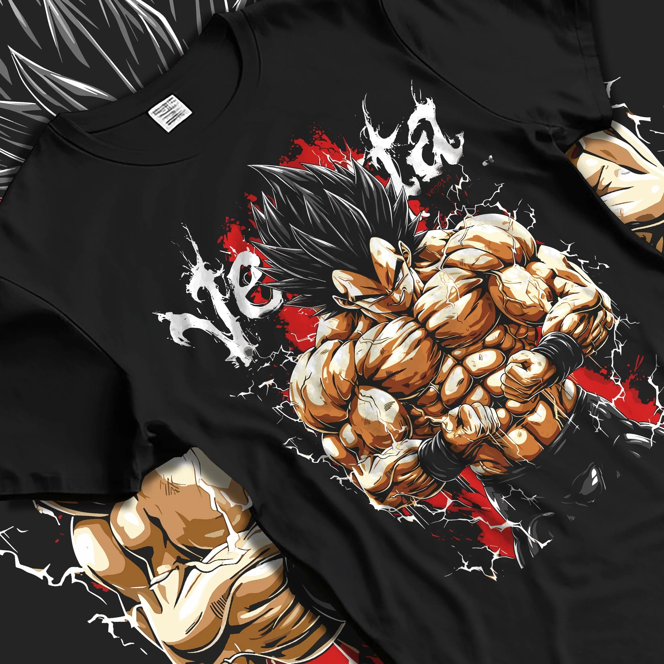 Vegeta Dragon Ball Z Hoodie Super Saiyan Gym Training Clash - Image 5
