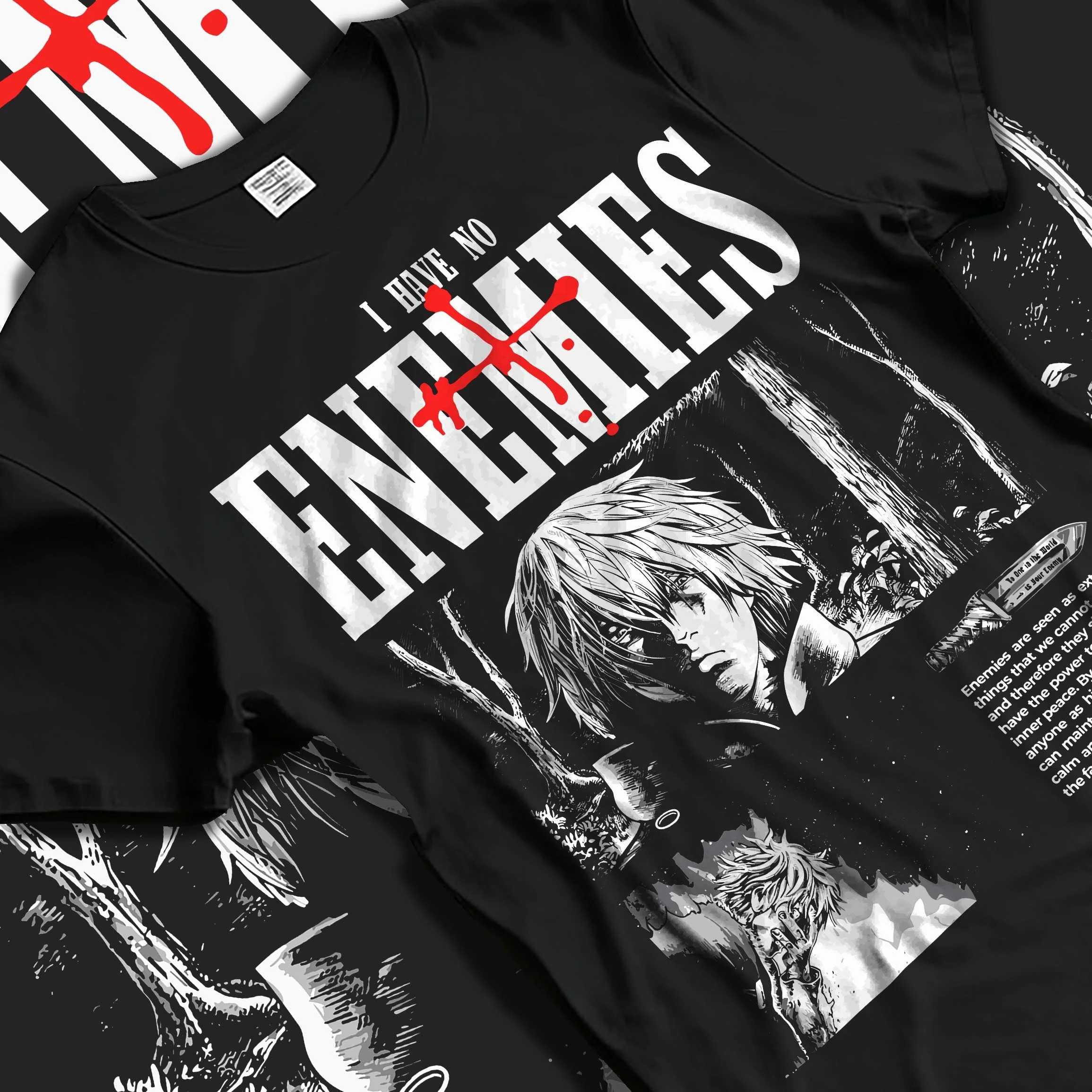 Thorfinn No Enemies Vinland Saga Streetwear Hoodie - Image 5