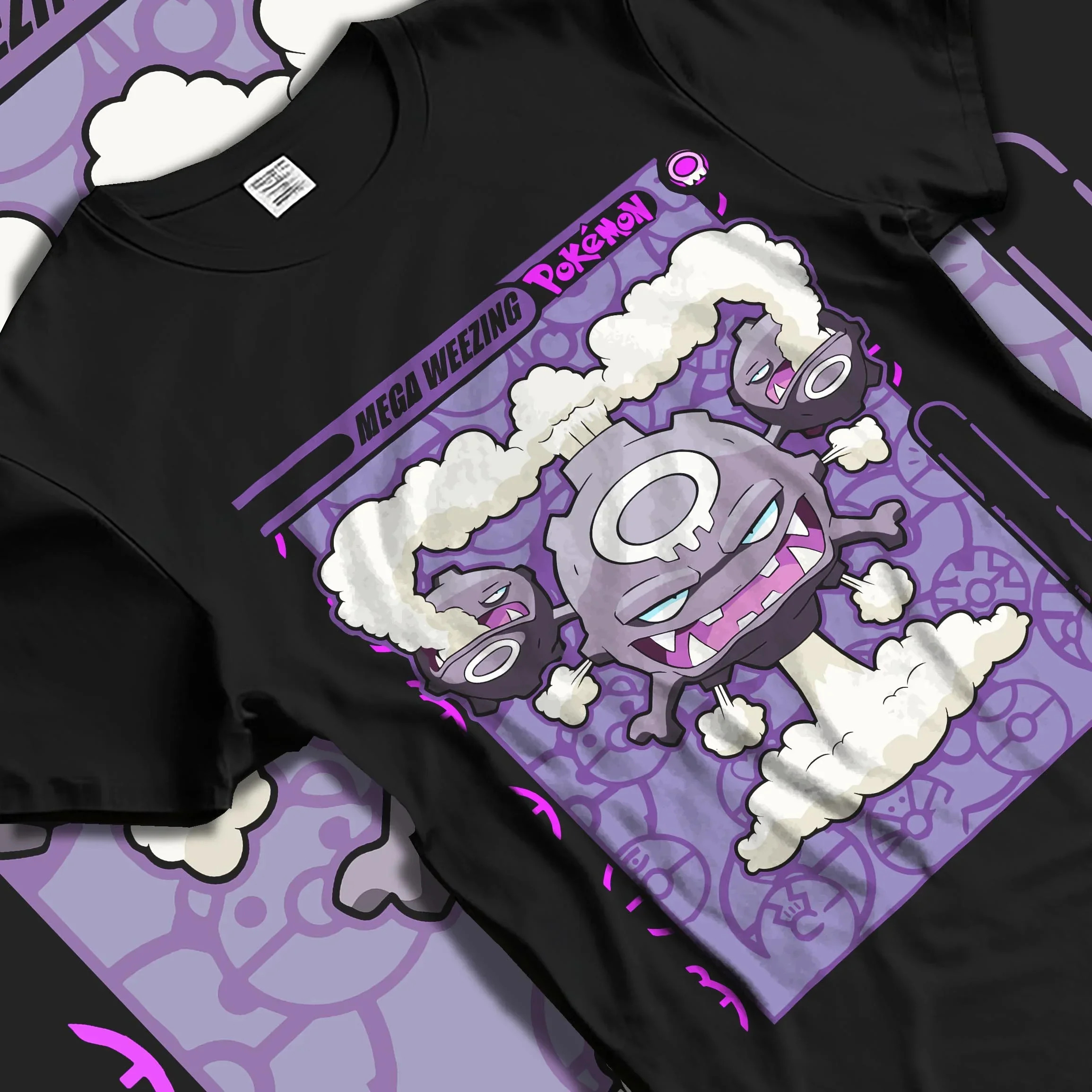 Weezing Hoodie Pokémon Mega Evolution Card - Image 5