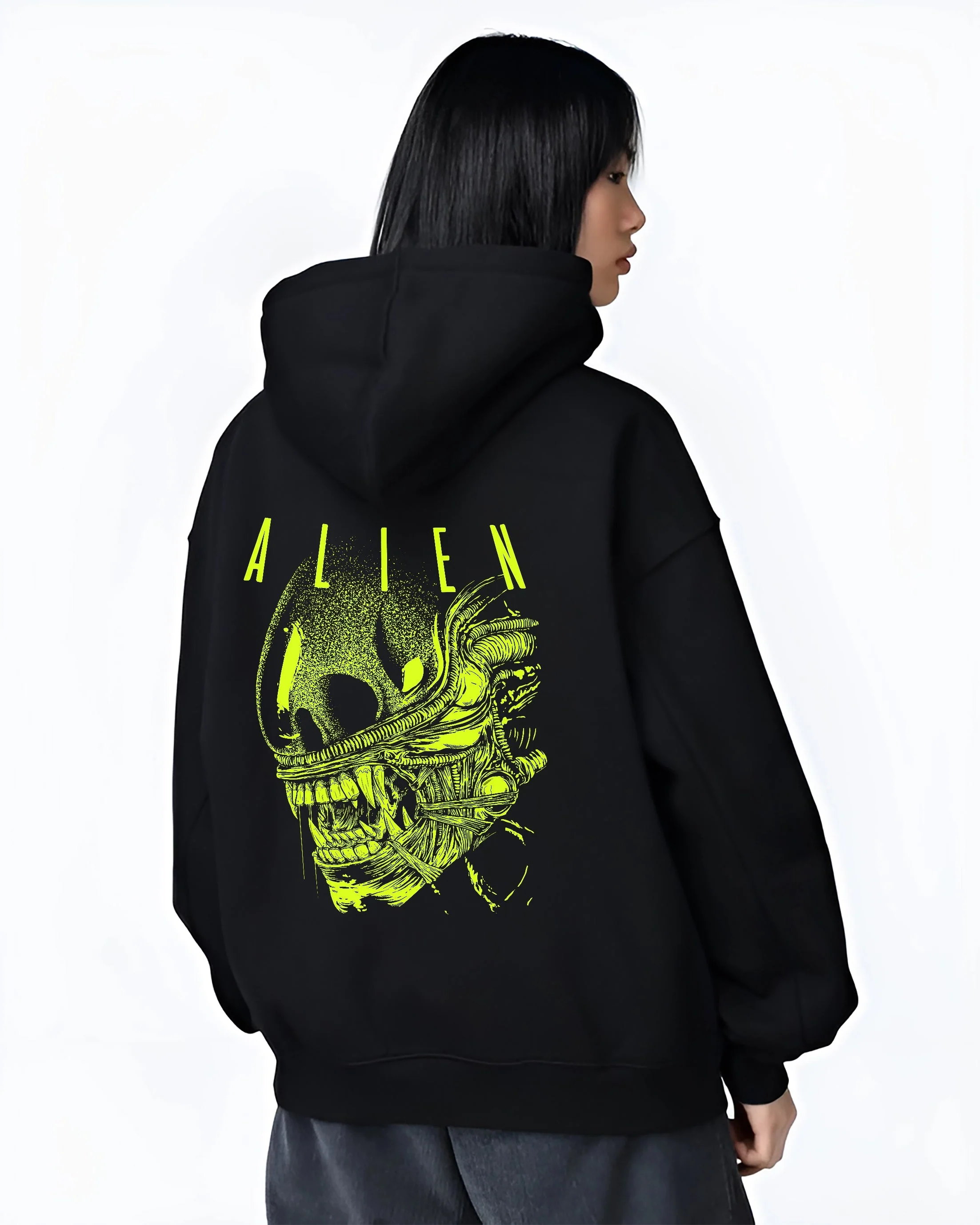 Xenomorph Alien Ridley Scott Classic Horror Hoodie - Image 3