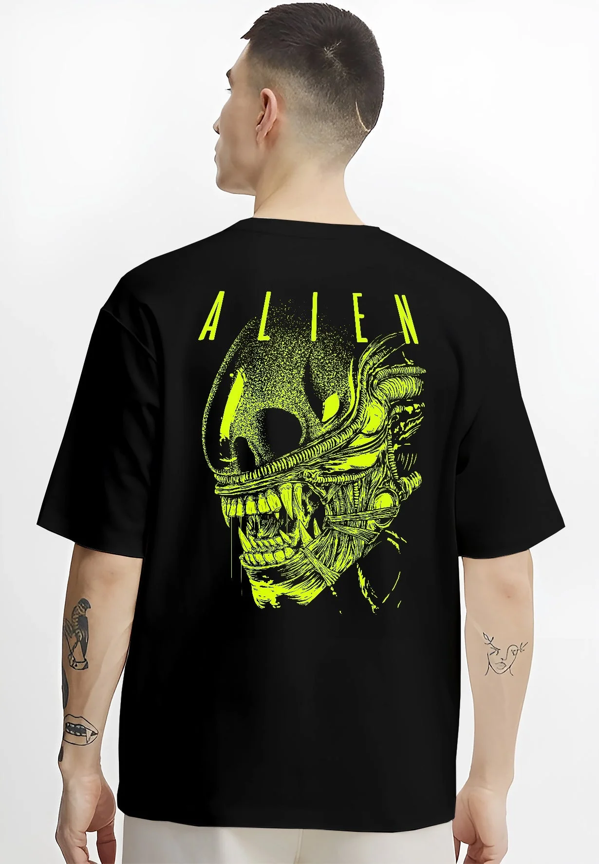 Xenomorph Alien Ridley Scott Classic Horror Hoodie - Image 4