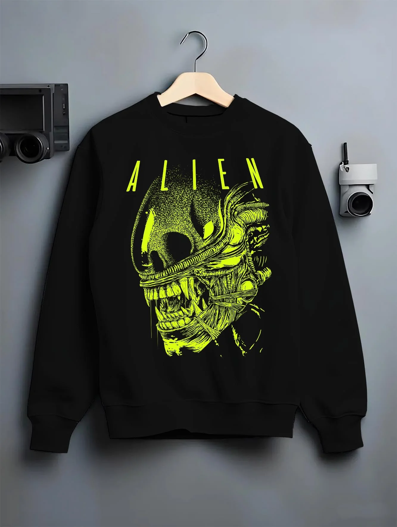 Xenomorph Alien Ridley Scott Classic Horror Hoodie - Image 6