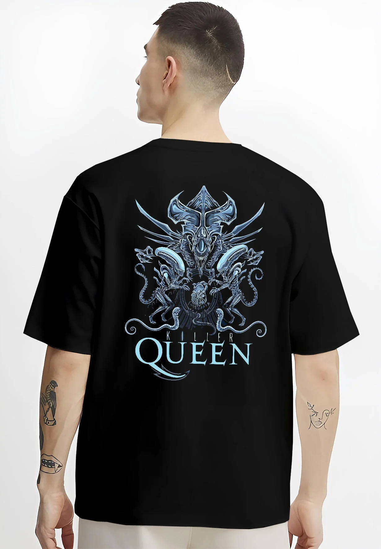 Xenomorph Queen Alien Sci-Fi Horror Streetwear Hoodie - Image 4