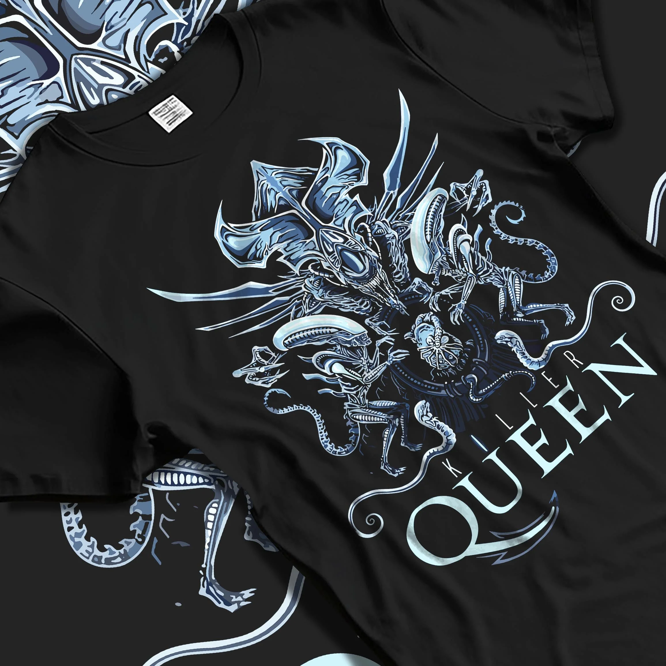 Xenomorph Queen Alien Sci-Fi Horror Streetwear Hoodie - Image 5