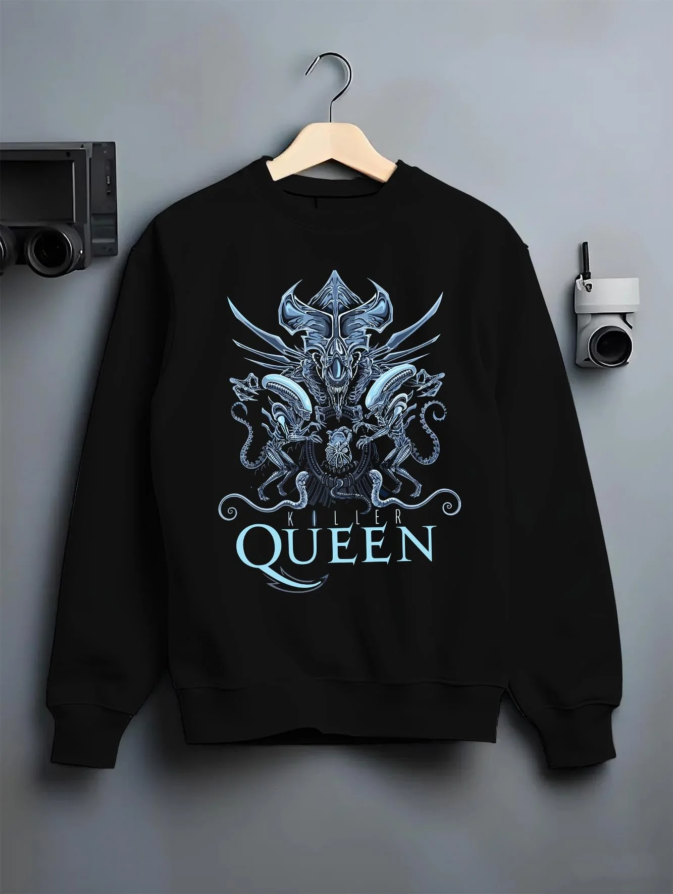 Xenomorph Queen Alien Sci-Fi Horror Streetwear Hoodie - Image 6