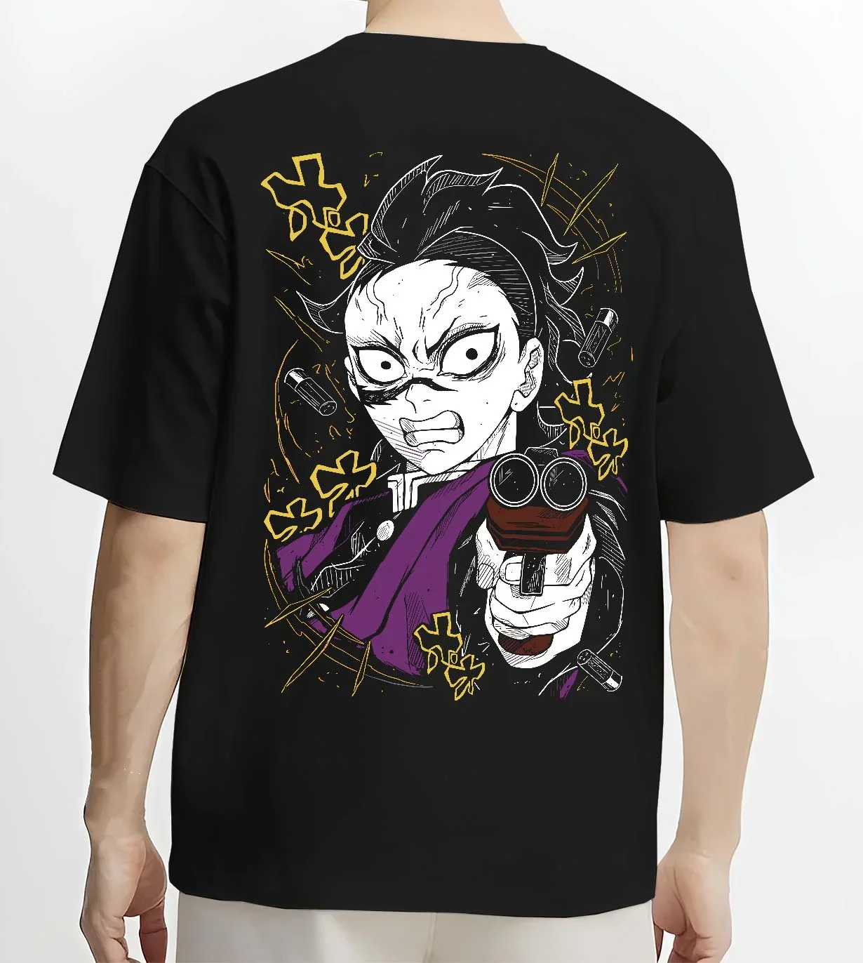 Yoriichi Tsugikuni Kimetsu no Yaiba Hoodie Blade Form - Image 4