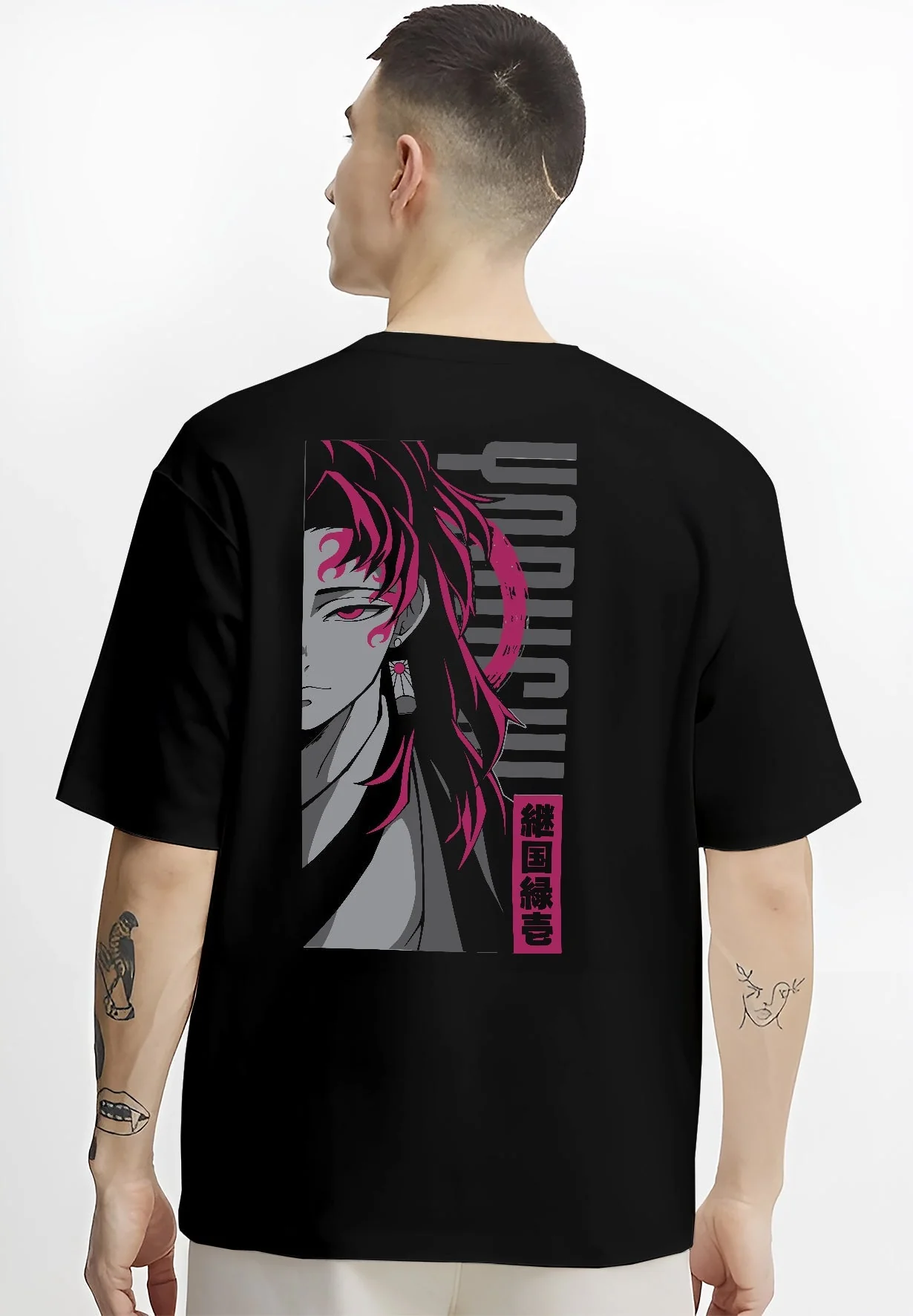 Yoriichi Tsugikuni Kimetsu no Yaiba Sun Breathing Hoodie - Image 4